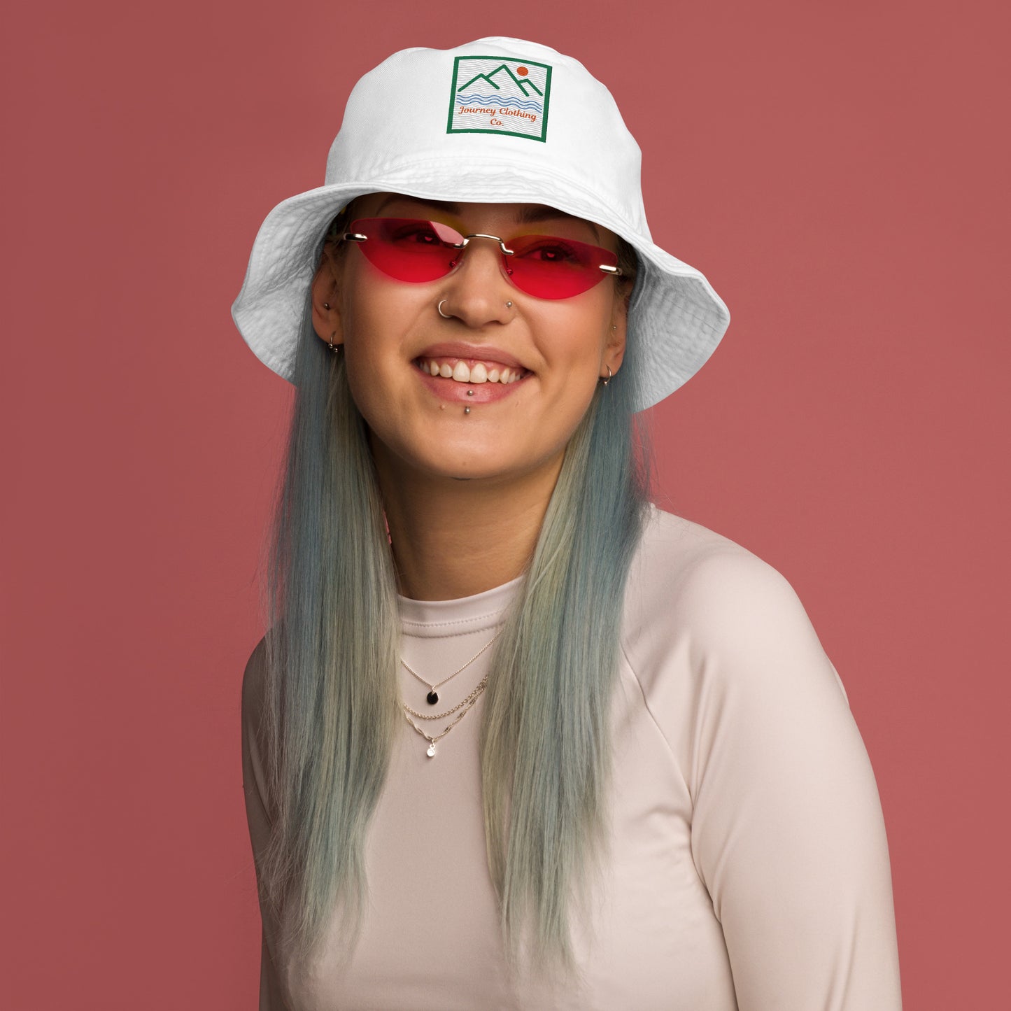 Evergreen Peaks Organic bucket hat - Journey Clothing Co.