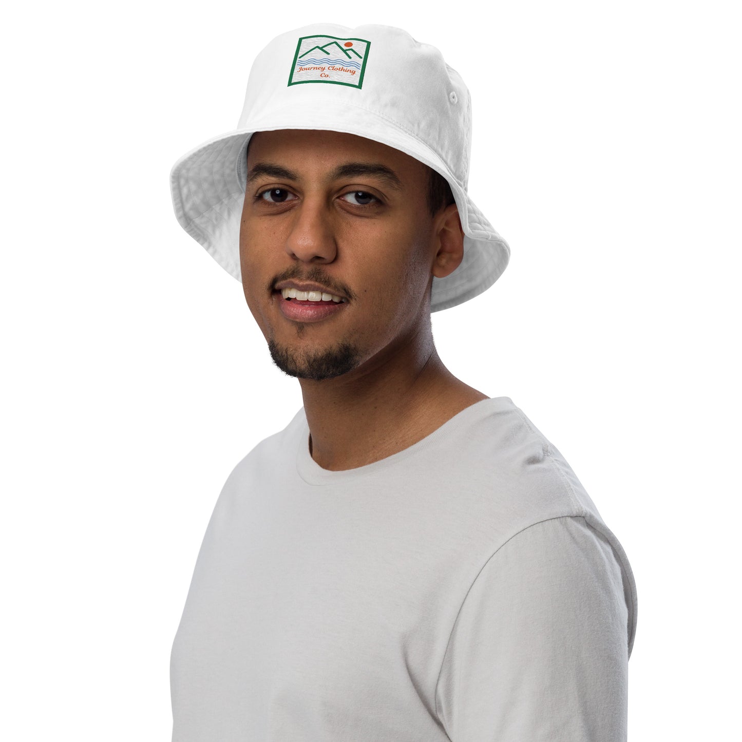 Evergreen Peaks Organic bucket hat - Journey Clothing Co.