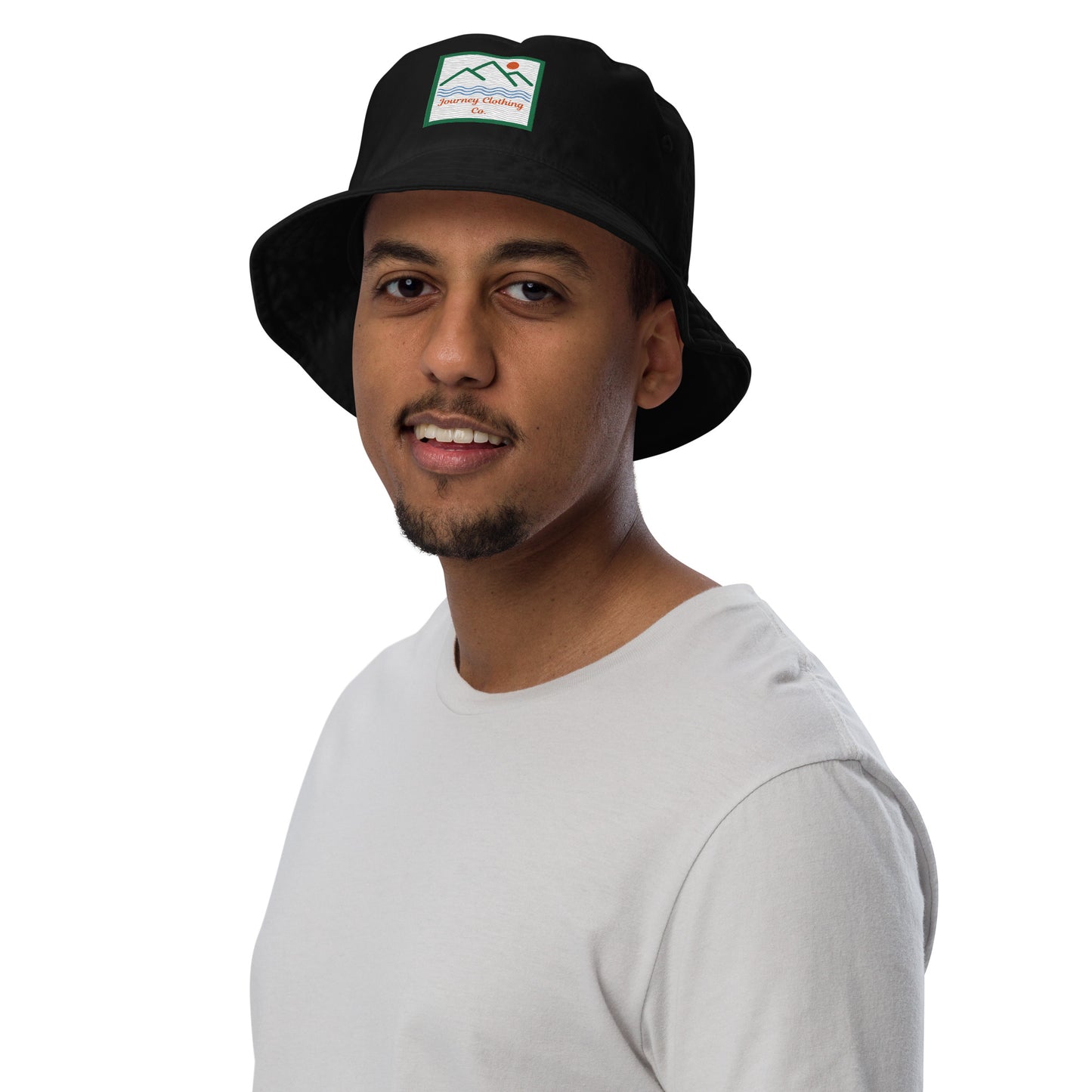 Evergreen Peaks Organic bucket hat - Journey Clothing Co.