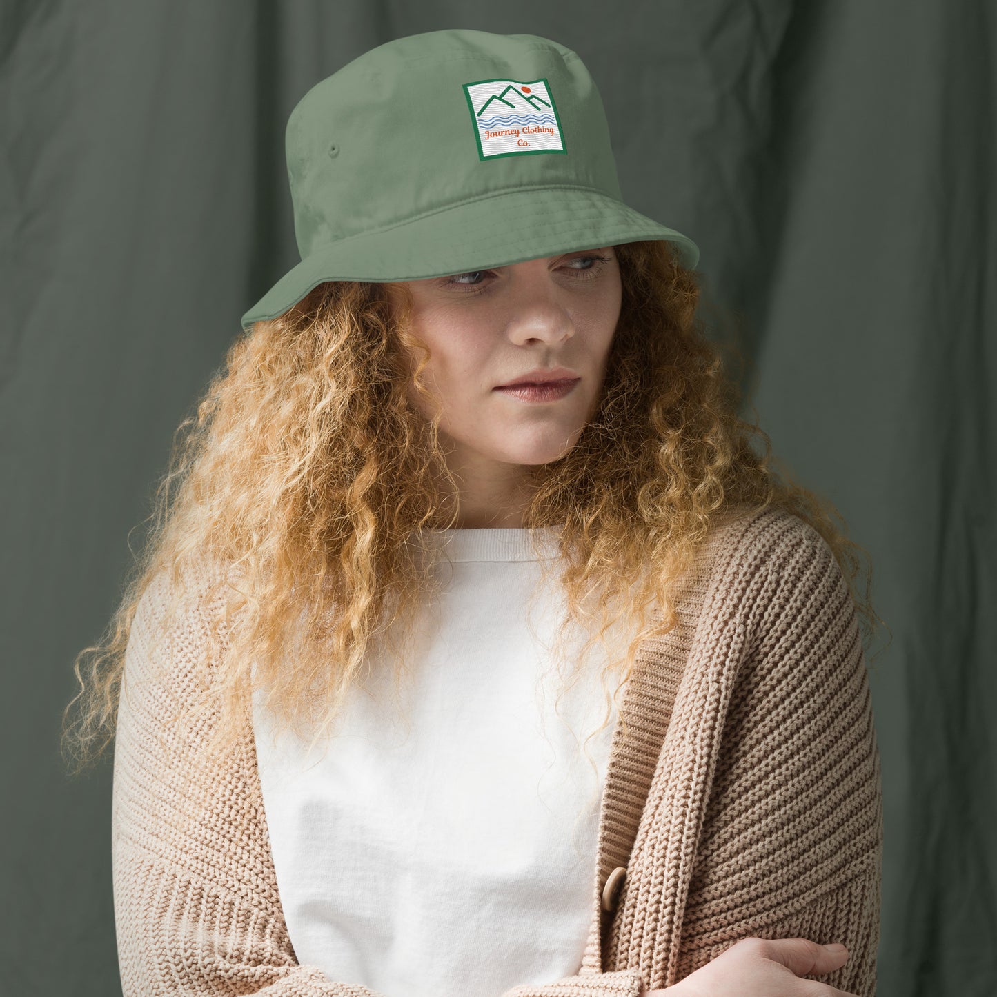 Evergreen Peaks Organic bucket hat - Journey Clothing Co.
