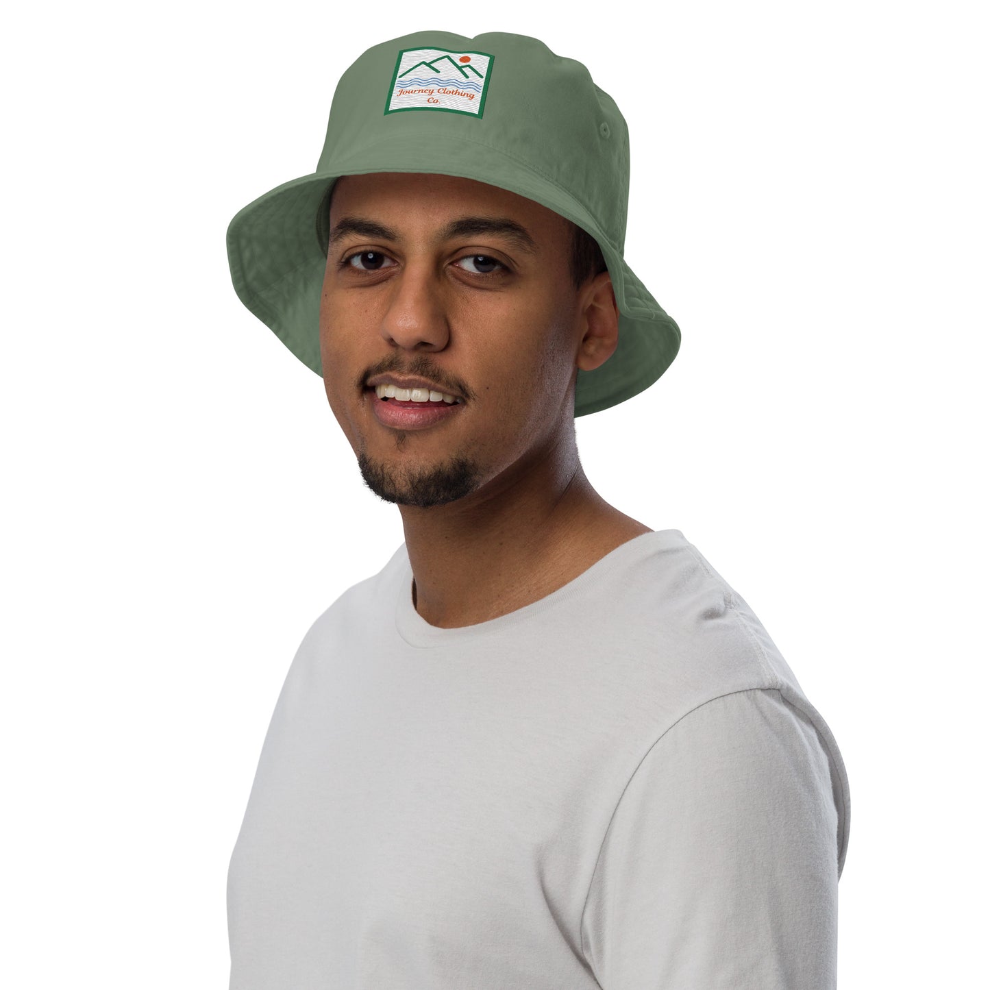 Evergreen Peaks Organic bucket hat - Journey Clothing Co.