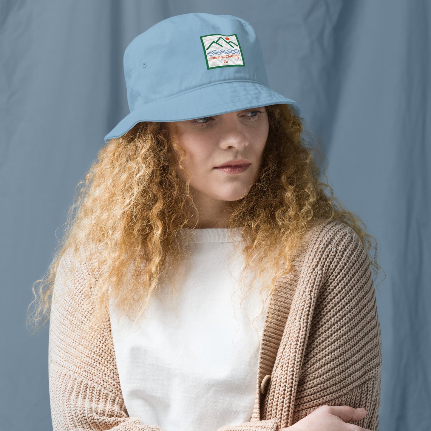 Evergreen Peaks Organic bucket hat - Journey Clothing Co.