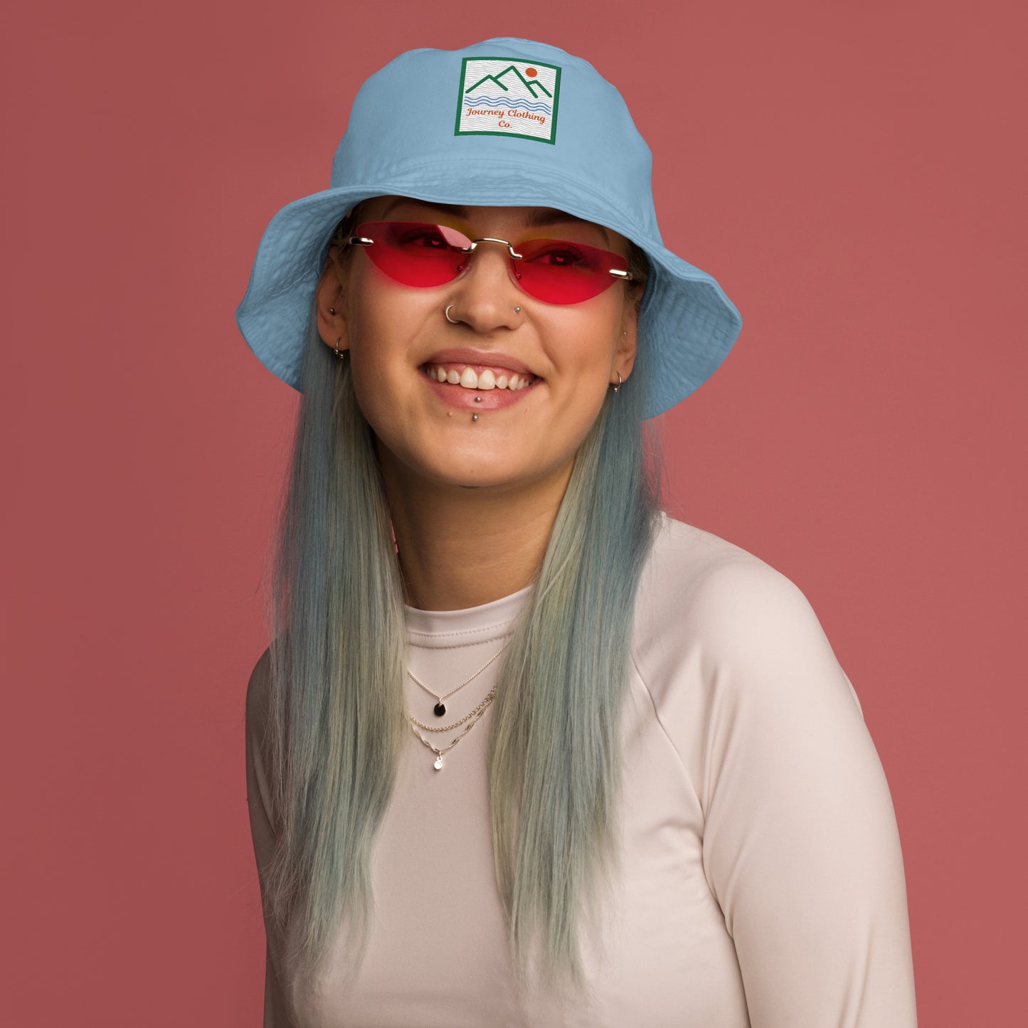Evergreen Peaks Organic bucket hat - Journey Clothing Co.