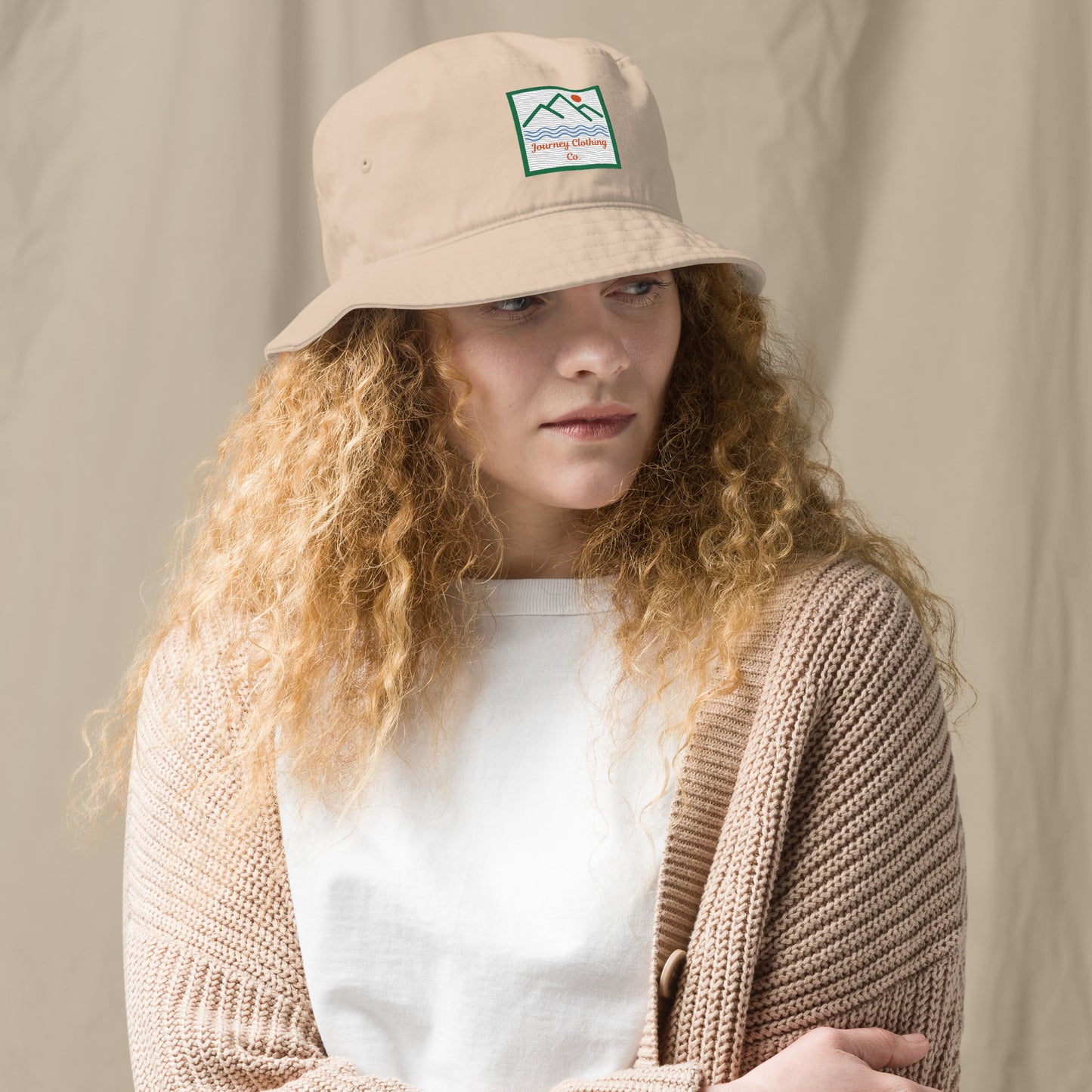 Evergreen Peaks Organic bucket hat - Journey Clothing Co.