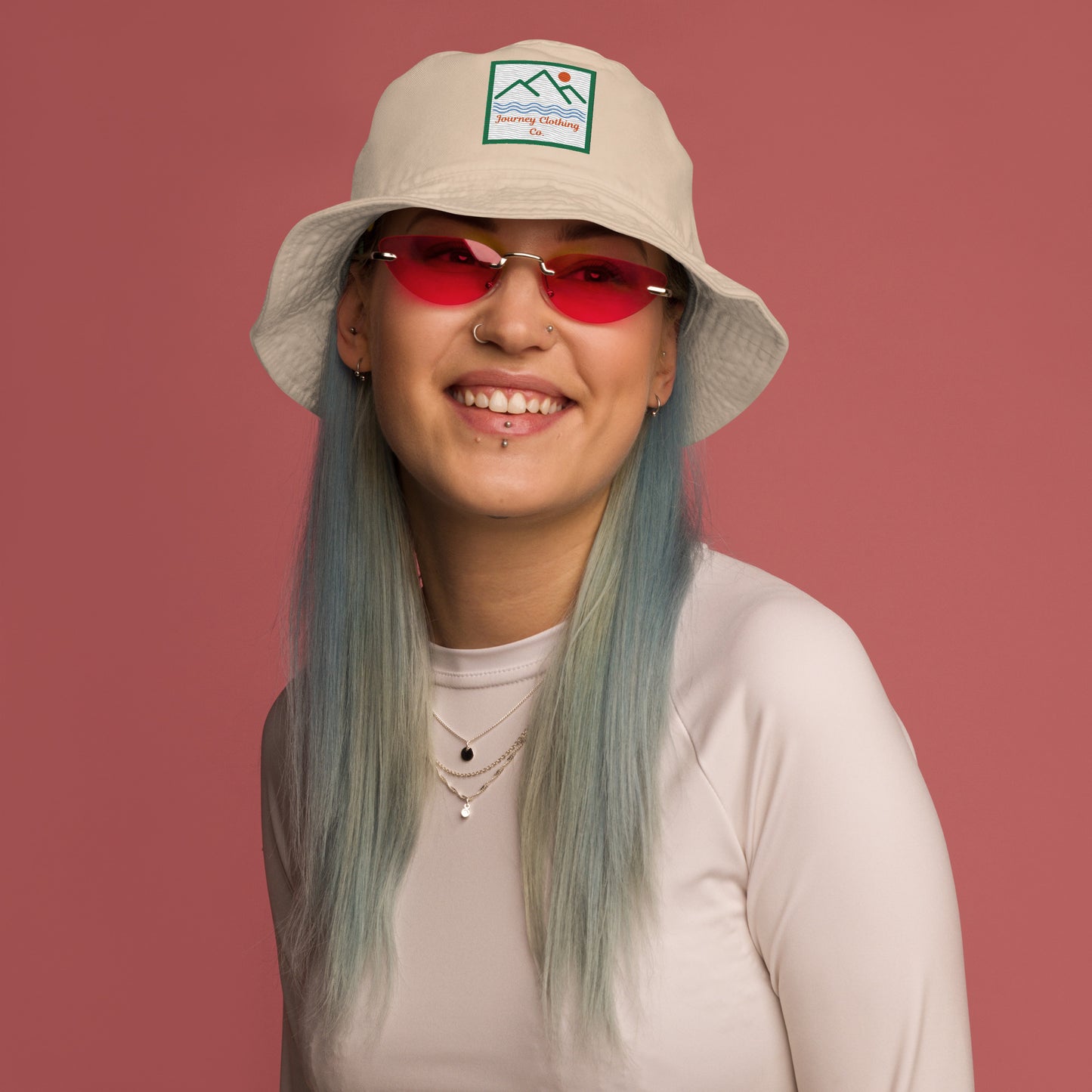 Evergreen Peaks Organic bucket hat - Journey Clothing Co.
