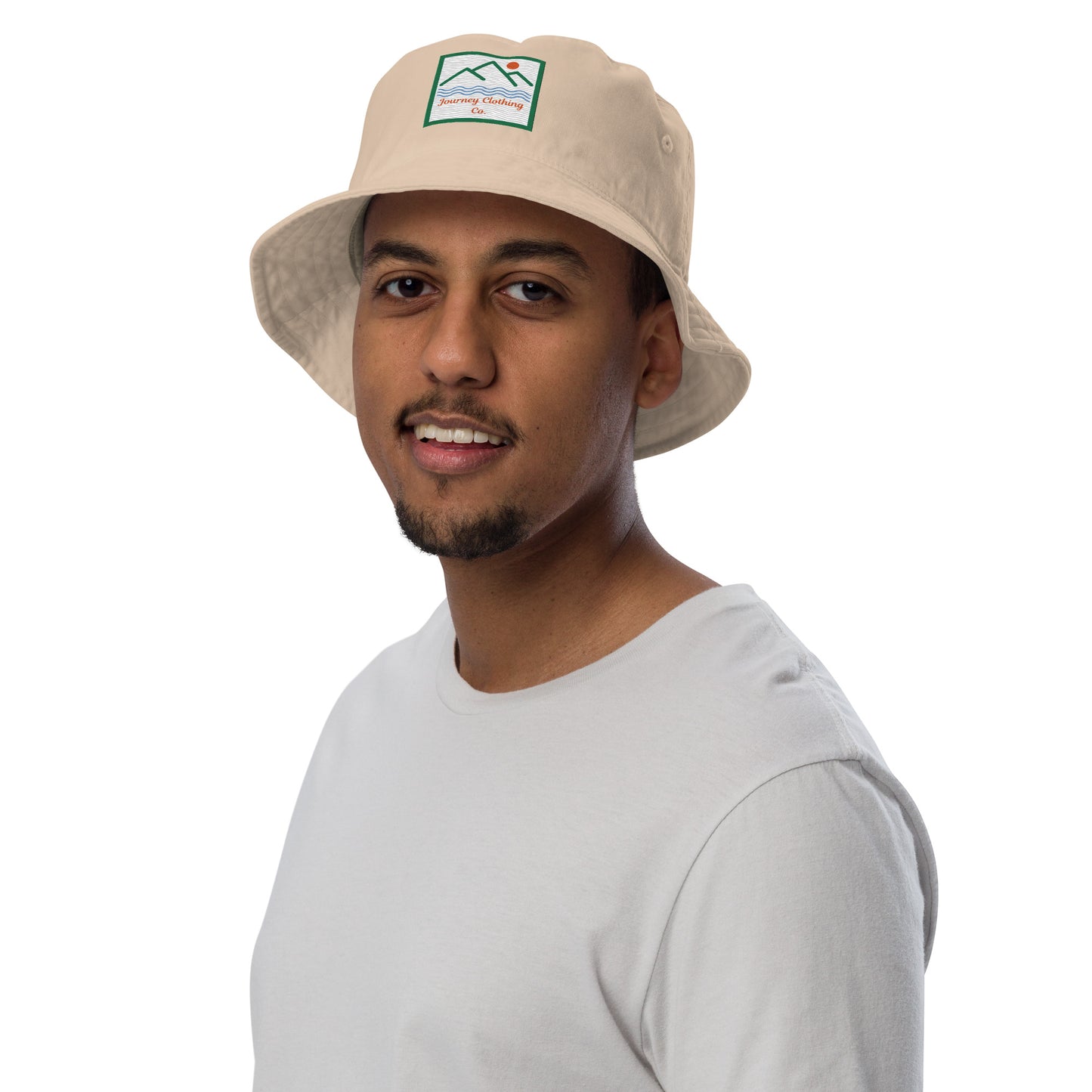 Evergreen Peaks Organic bucket hat - Journey Clothing Co.