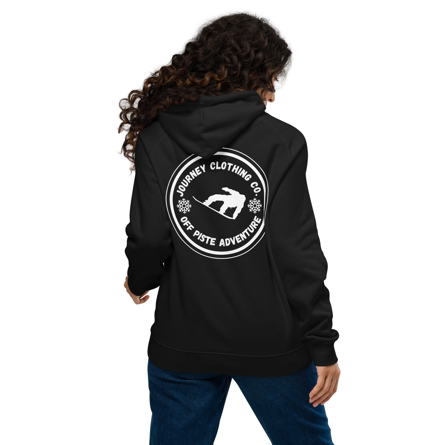 Powder Rush Unisex Eco Organic & Recycled Hoodie - Journey Clothing Co.