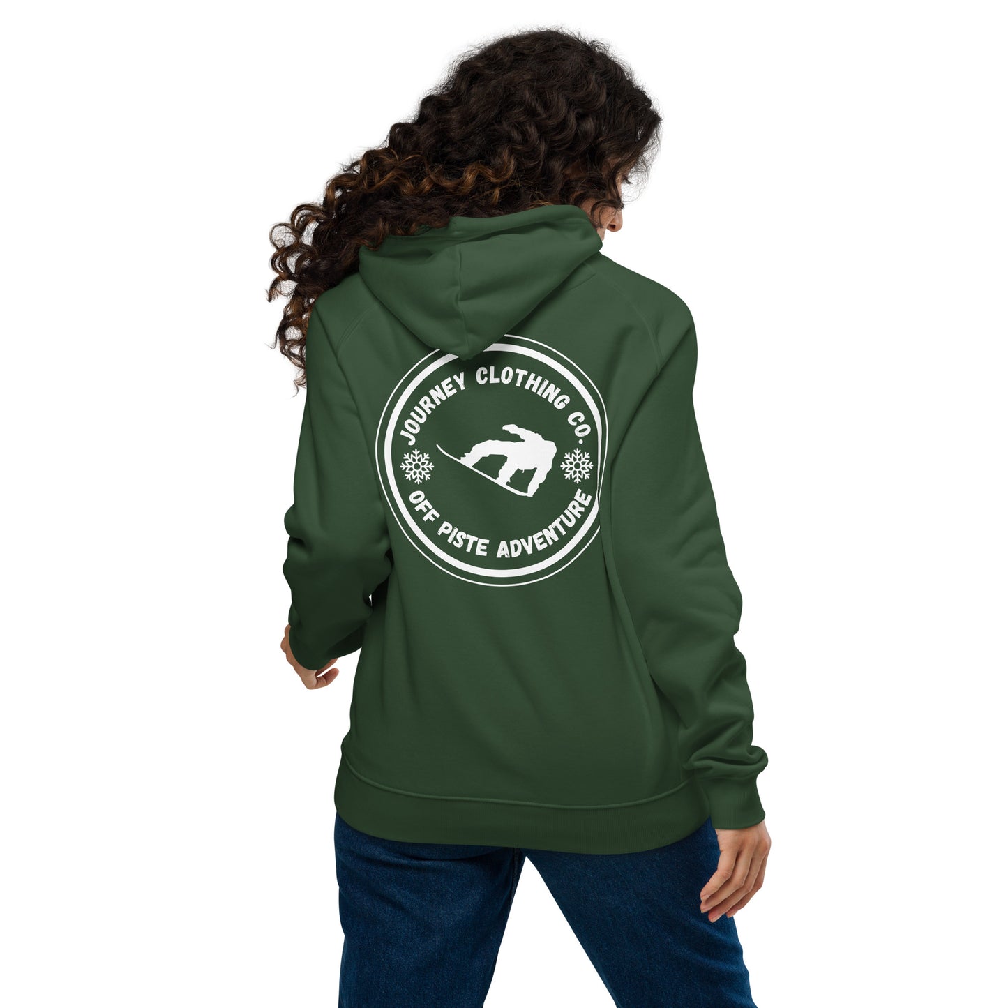 Powder Rush Unisex Eco Organic & Recycled Hoodie - Journey Clothing Co.