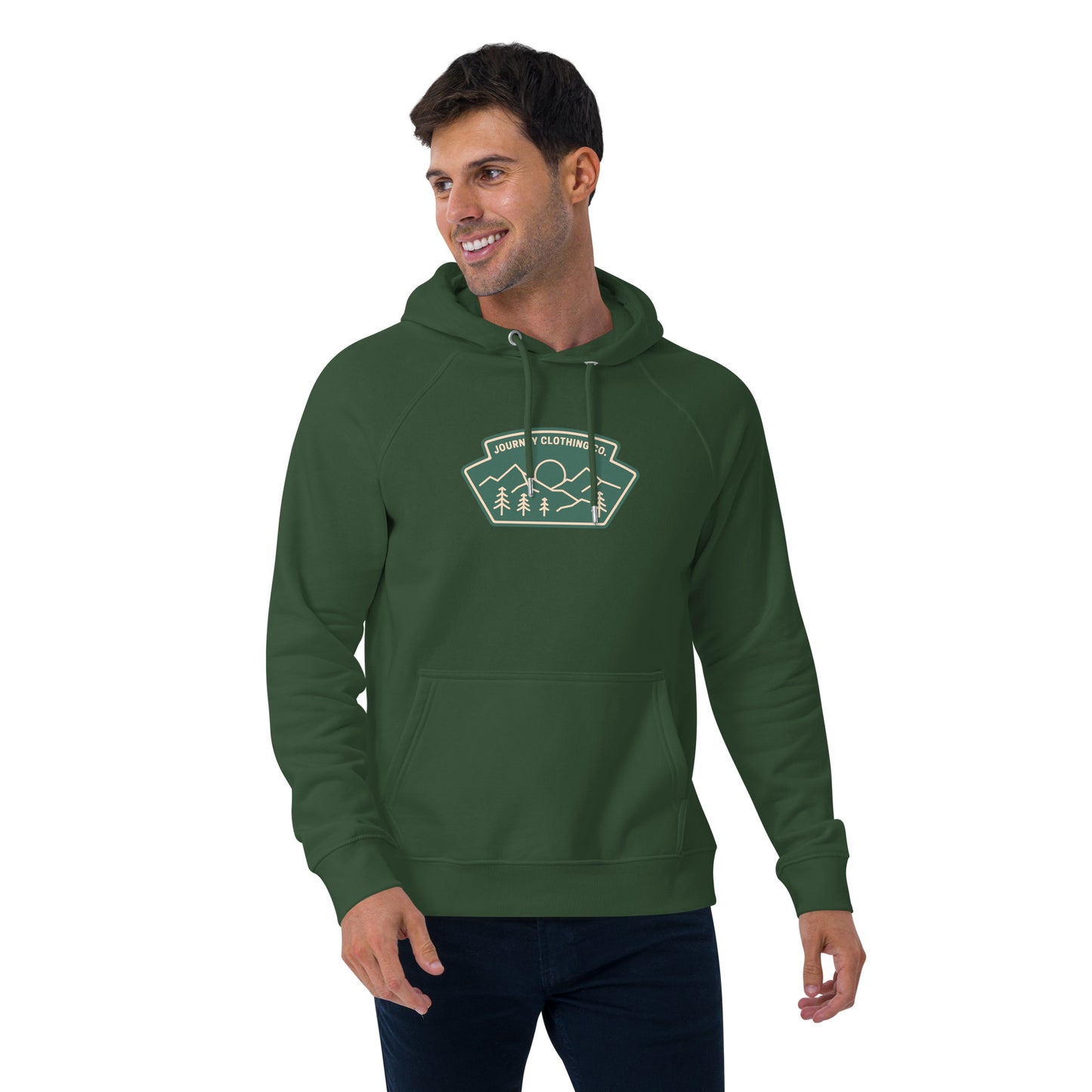 Green Journey Eco Organic & Recycled Hoodie - Journey Clothing Co.