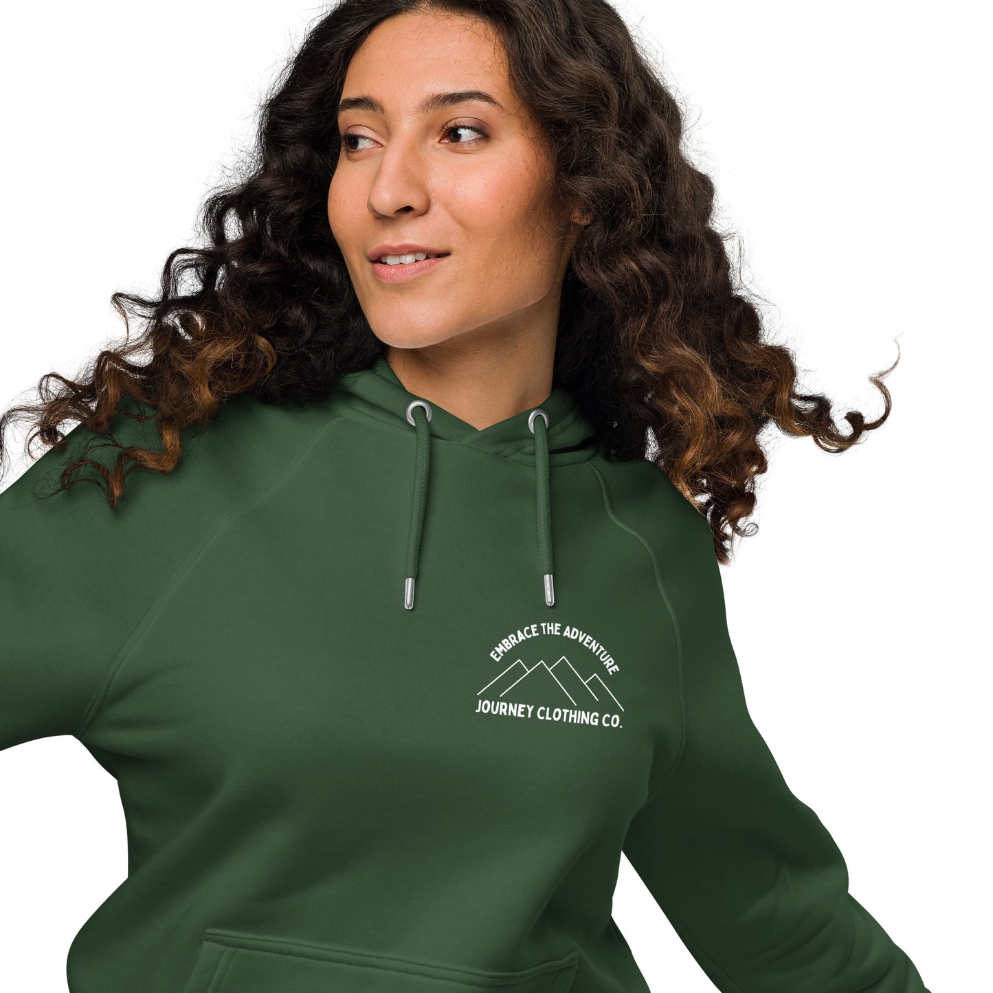 Powder Rush Unisex Eco Organic & Recycled Hoodie - Journey Clothing Co.