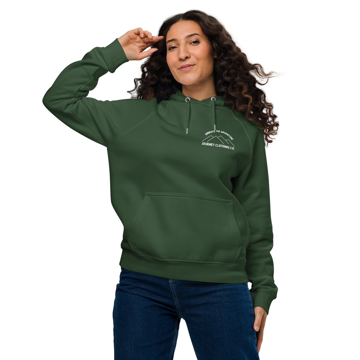 Powder Rush Unisex Eco Organic & Recycled Hoodie - Journey Clothing Co.