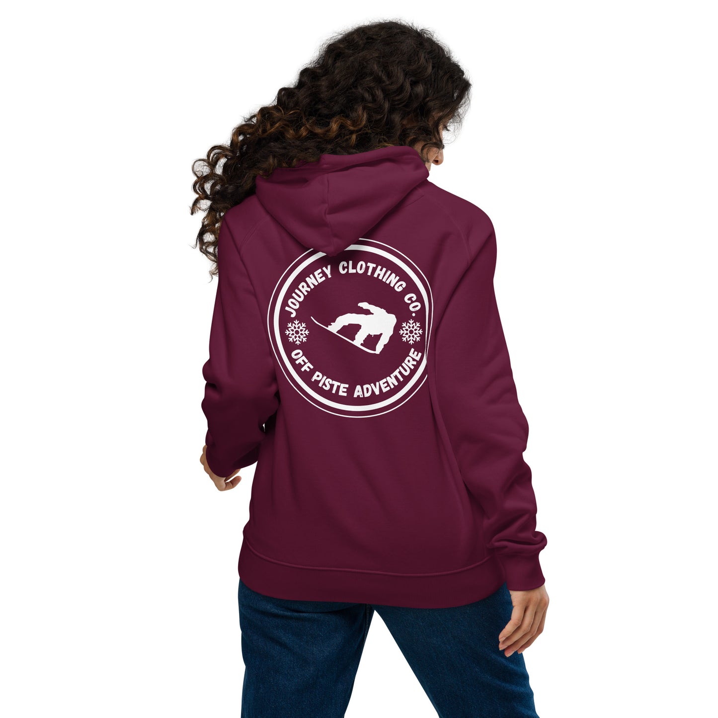 Powder Rush Unisex Eco Organic & Recycled Hoodie - Journey Clothing Co.