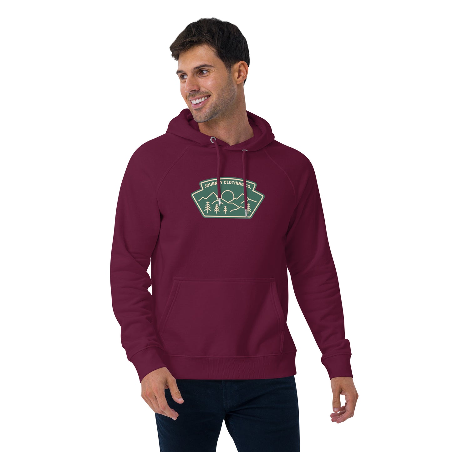 Green Journey Eco Organic & Recycled Hoodie - Journey Clothing Co.