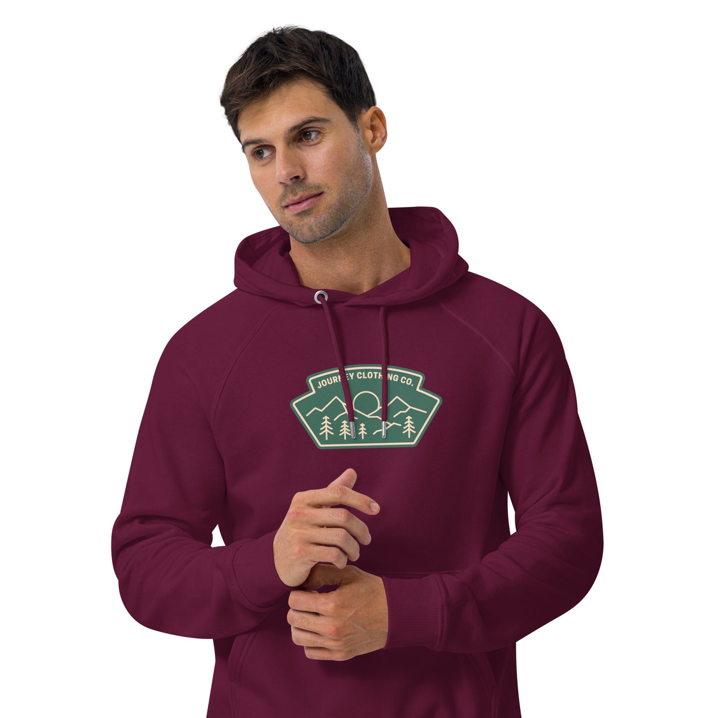 Green Journey Eco Organic & Recycled Hoodie - Journey Clothing Co.