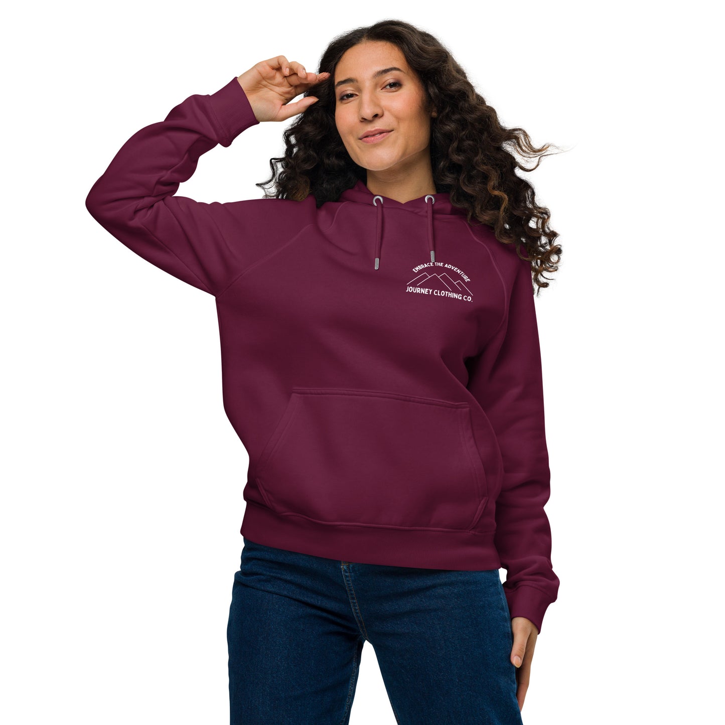 Powder Rush Unisex Eco Organic & Recycled Hoodie - Journey Clothing Co.