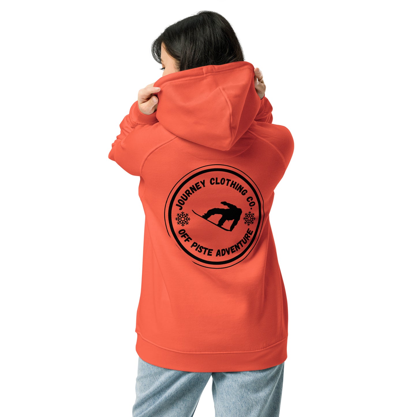 Powder Rush Unisex Eco Organic & Recycled Hoodie - Journey Clothing Co.