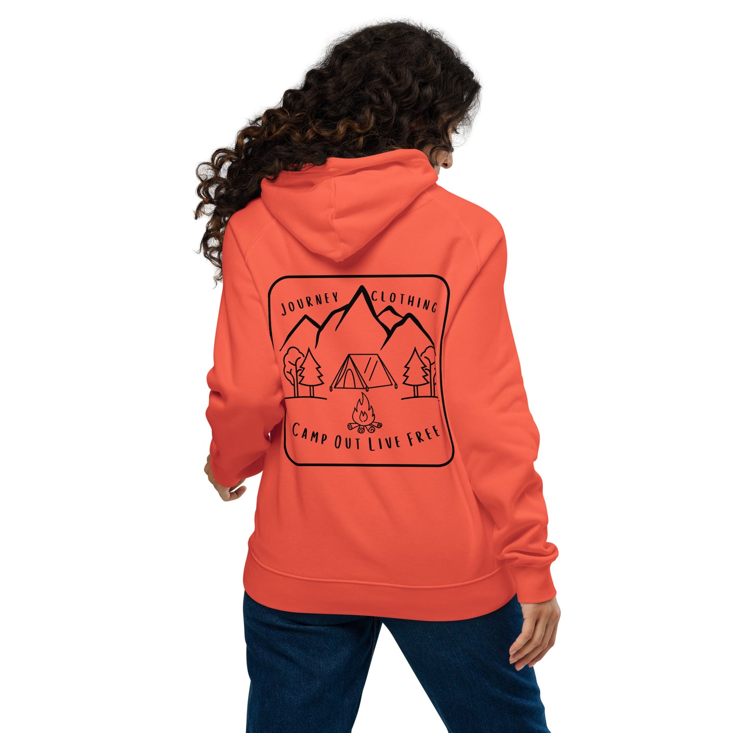 Free Range Living Unisex Eco Organic & Recycled Hoodie - Journey Clothing Co.