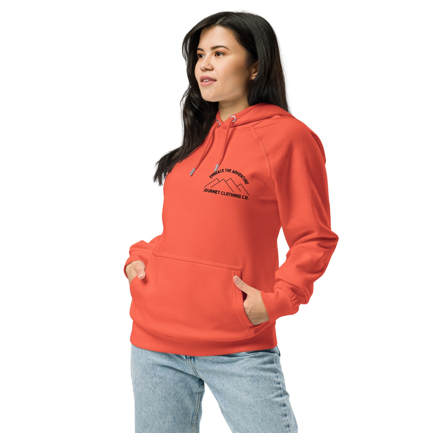 Powder Rush Unisex Eco Organic & Recycled Hoodie - Journey Clothing Co.