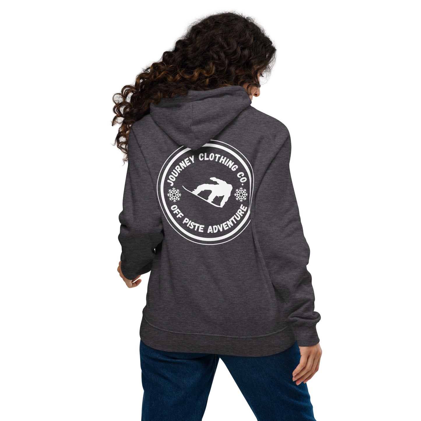 Powder Rush Unisex Eco Organic & Recycled Hoodie - Journey Clothing Co.