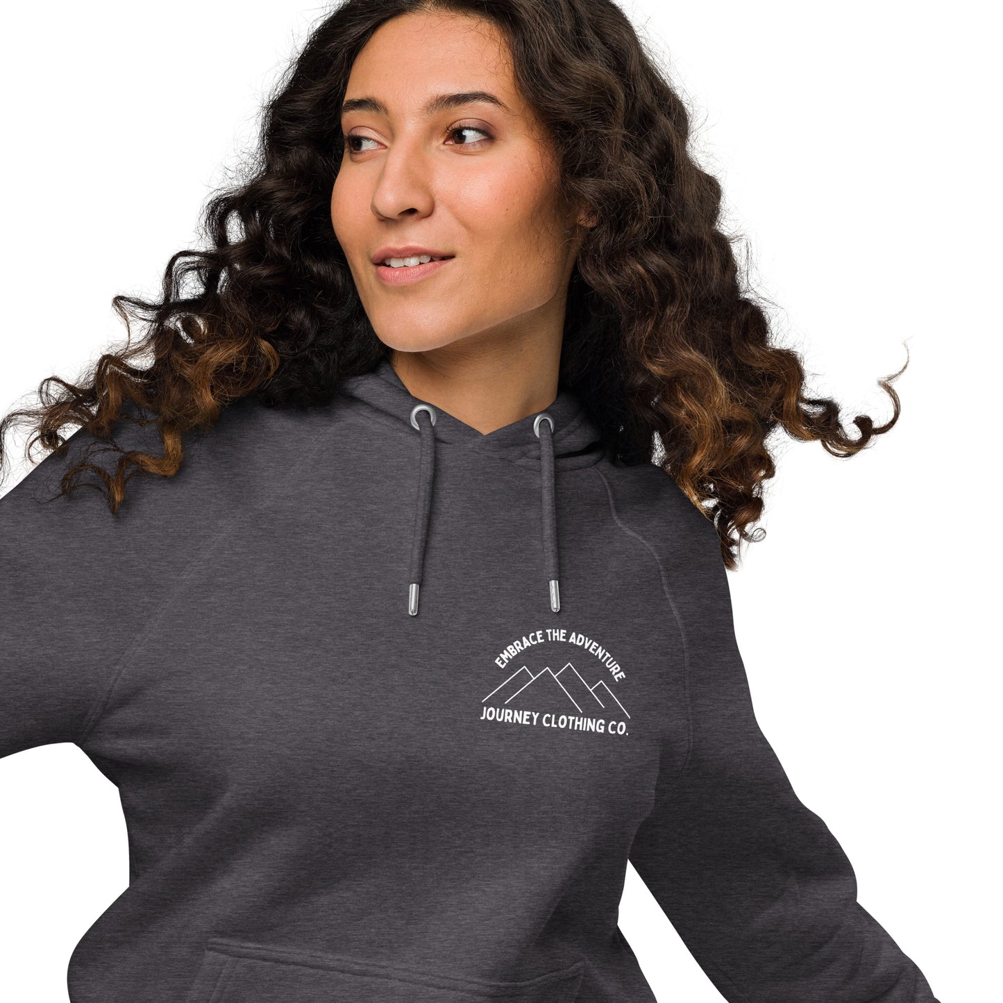 Powder Rush Unisex Eco Organic & Recycled Hoodie - Journey Clothing Co.