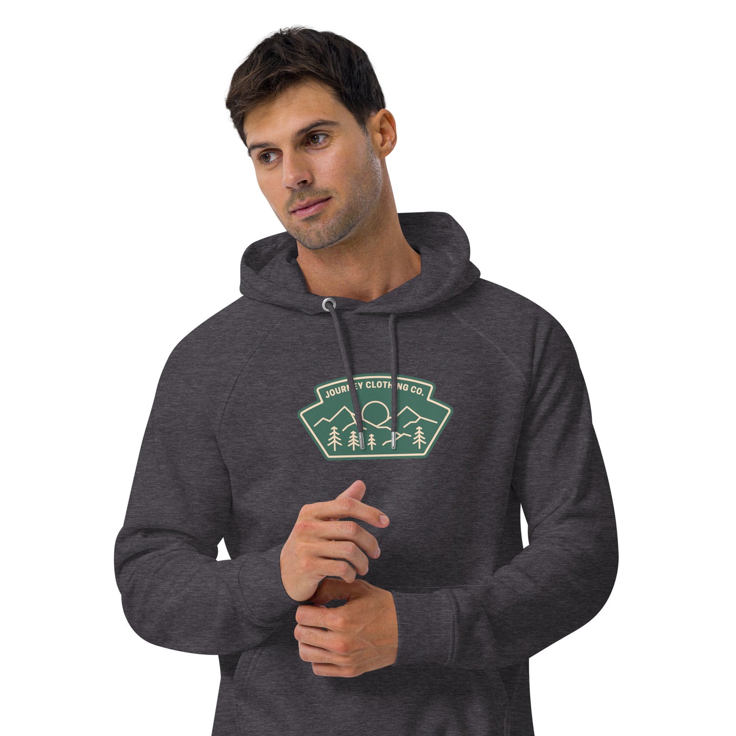 Green Journey Eco Organic & Recycled Hoodie - Journey Clothing Co.