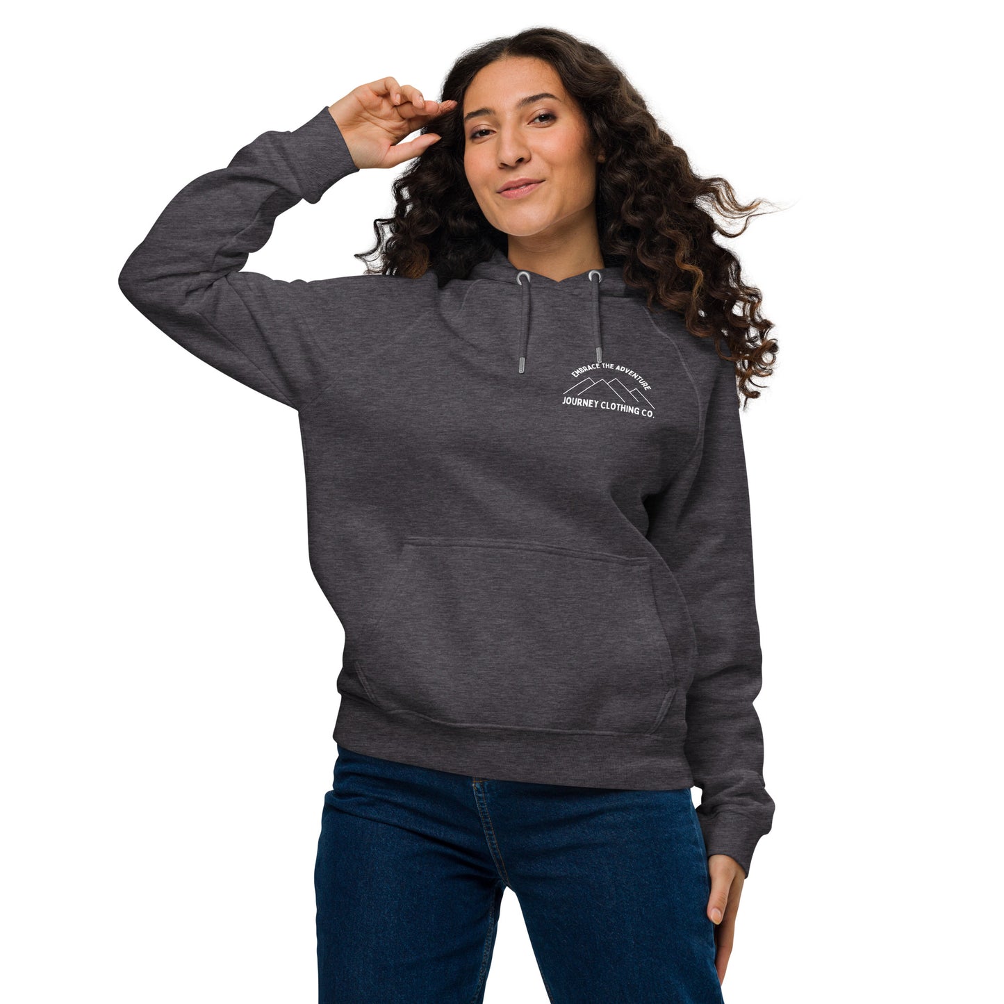Powder Rush Unisex Eco Organic & Recycled Hoodie - Journey Clothing Co.