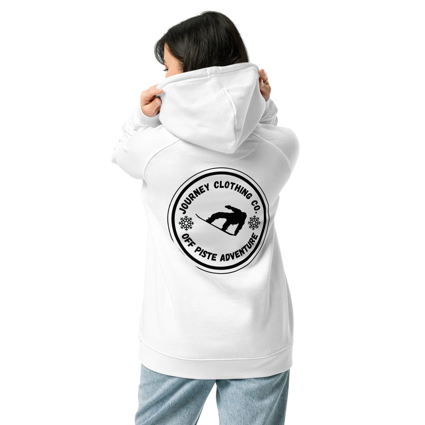 Powder Rush Unisex Eco Organic & Recycled Hoodie - Journey Clothing Co.