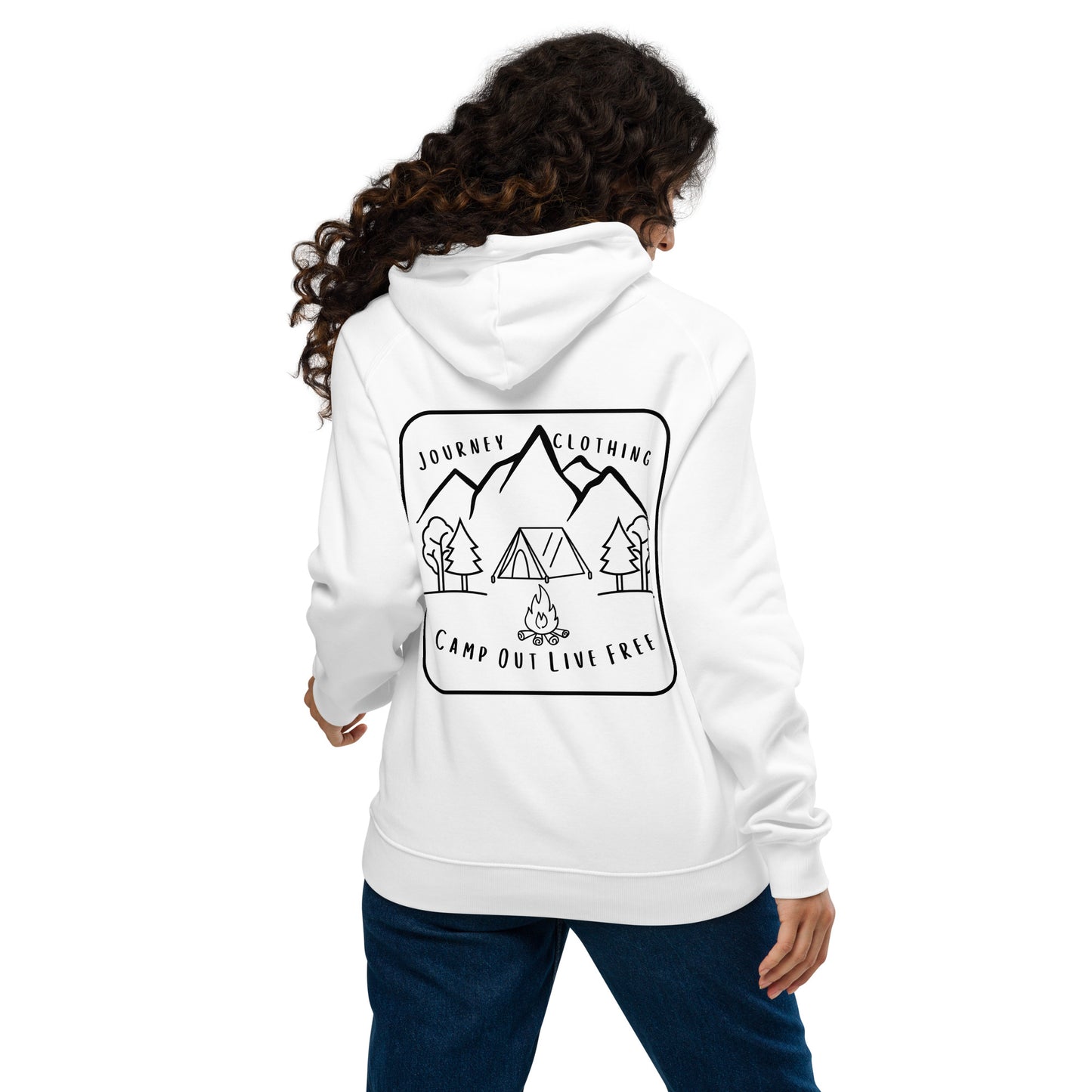 Free Range Living Unisex Eco Organic & Recycled Hoodie - Journey Clothing Co.