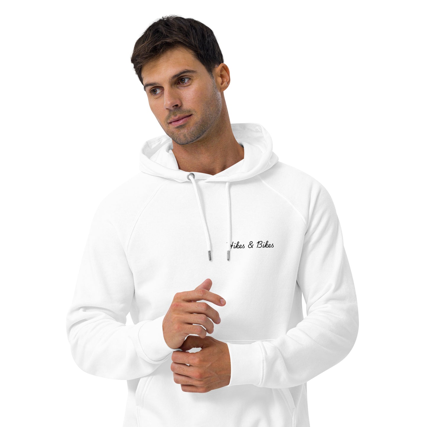 Hikes & Bikes Eco Organic & Recycled Hoodie - Journey Clothing Co.