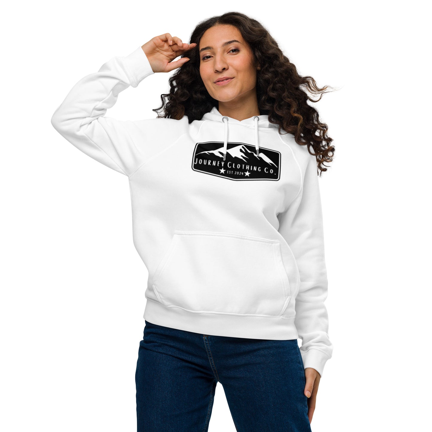 Slate Hills Unisex Eco Organic & Recycled Hoodie - Journey Clothing Co.