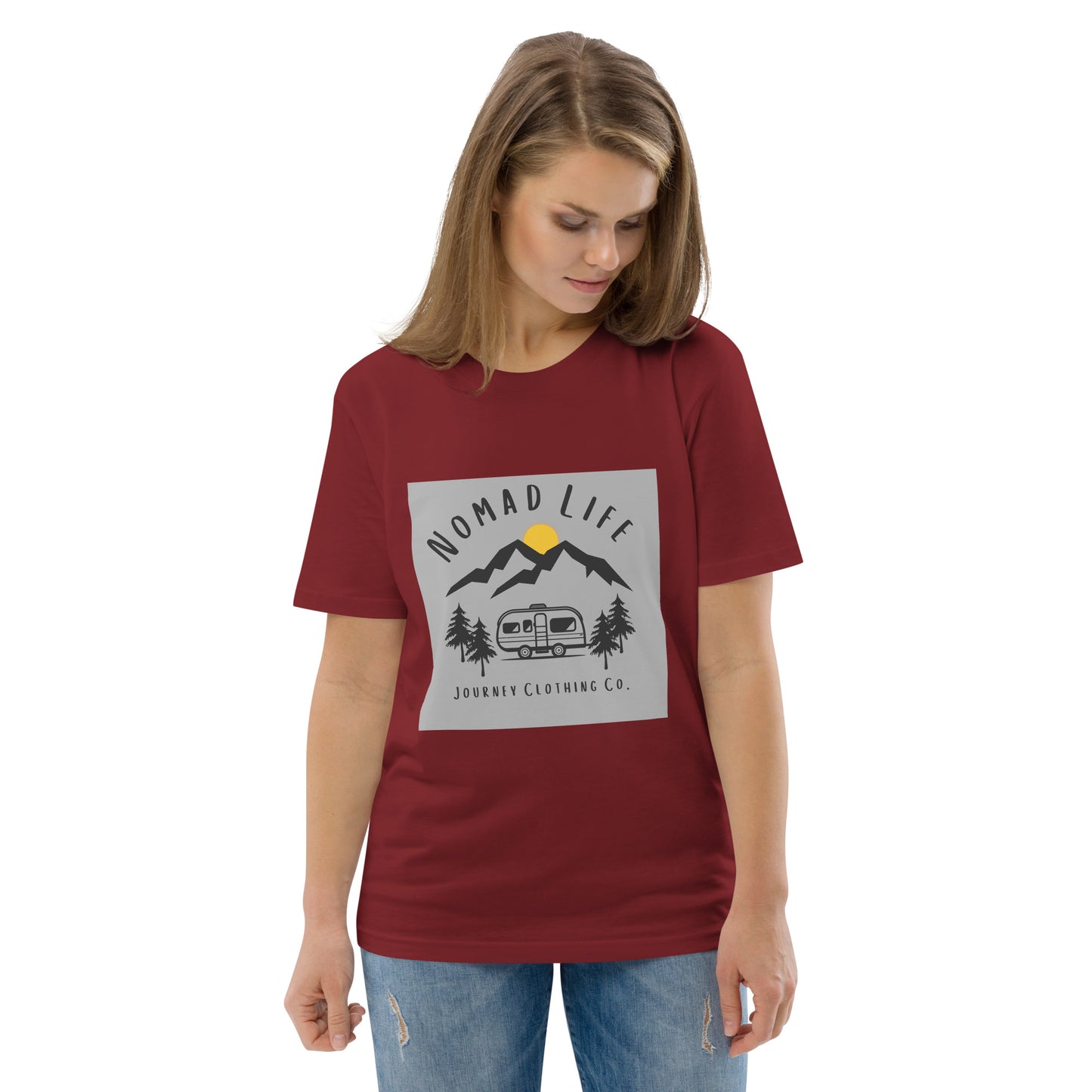 Nomad Life Unisex Organic Cotton T-Shirt - Journey Clothing Co.