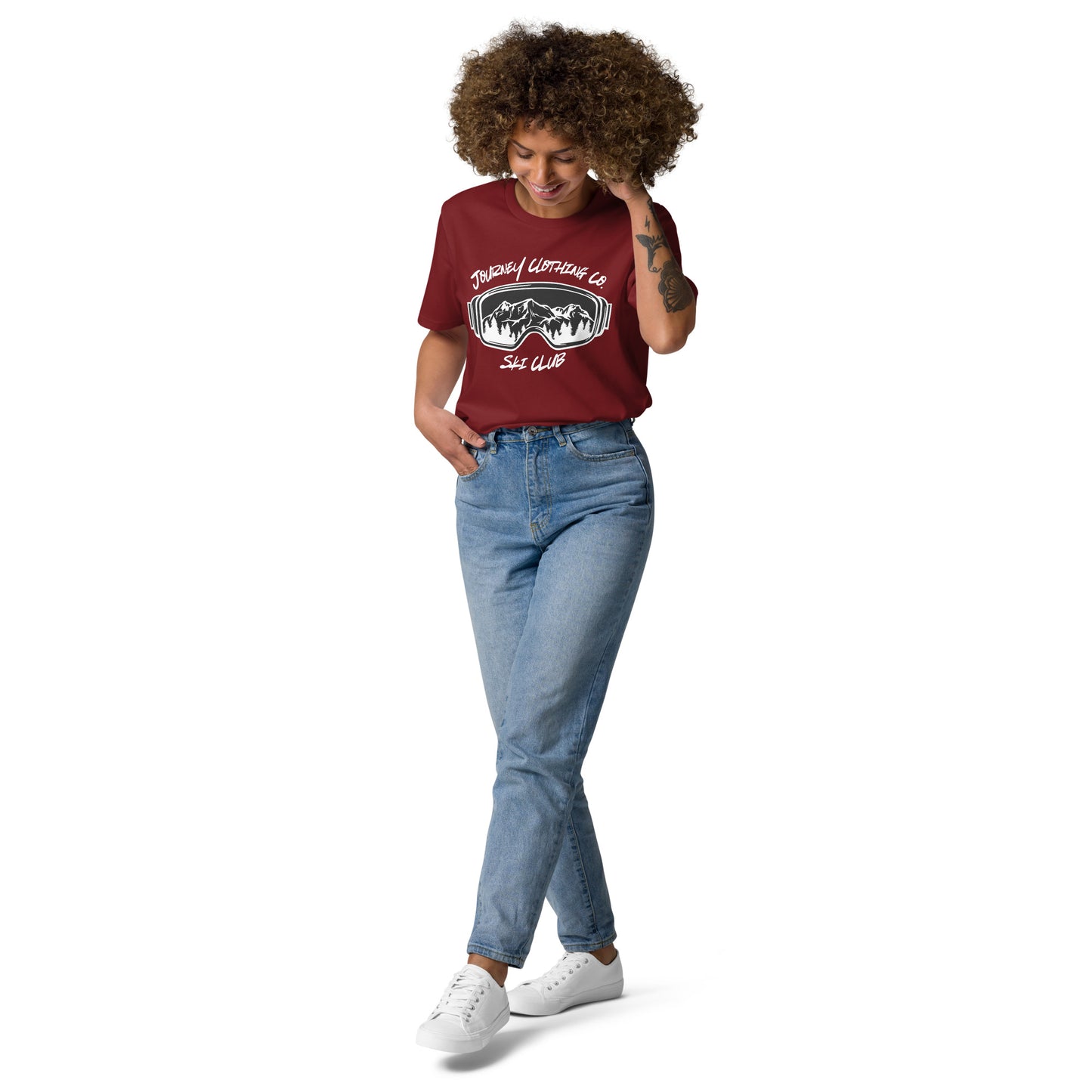 Alpine Collective Unisex Organic Cotton T-Shirt - Journey Clothing Co.