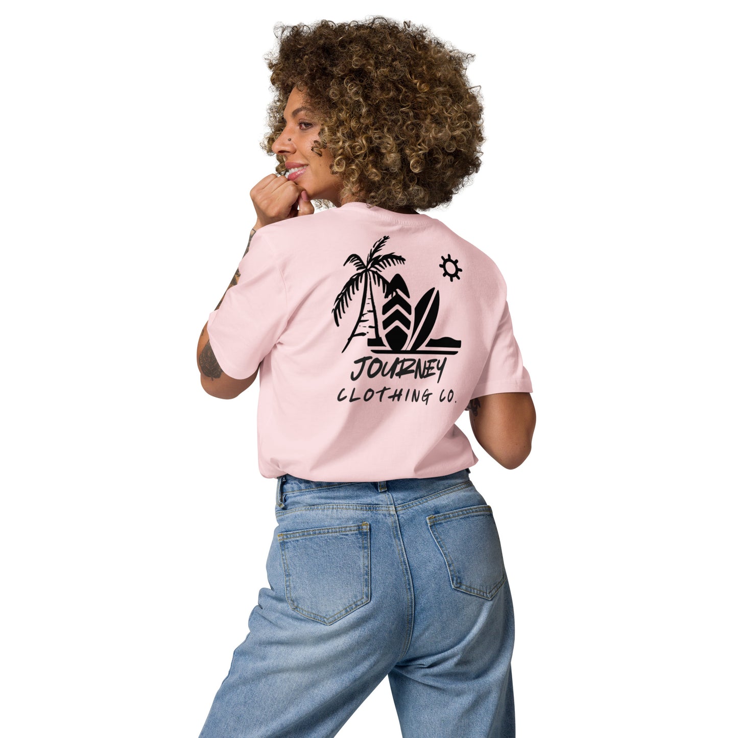 Beach & Waves Unisex Organic Cotton T-Shirt - Journey Clothing Co.