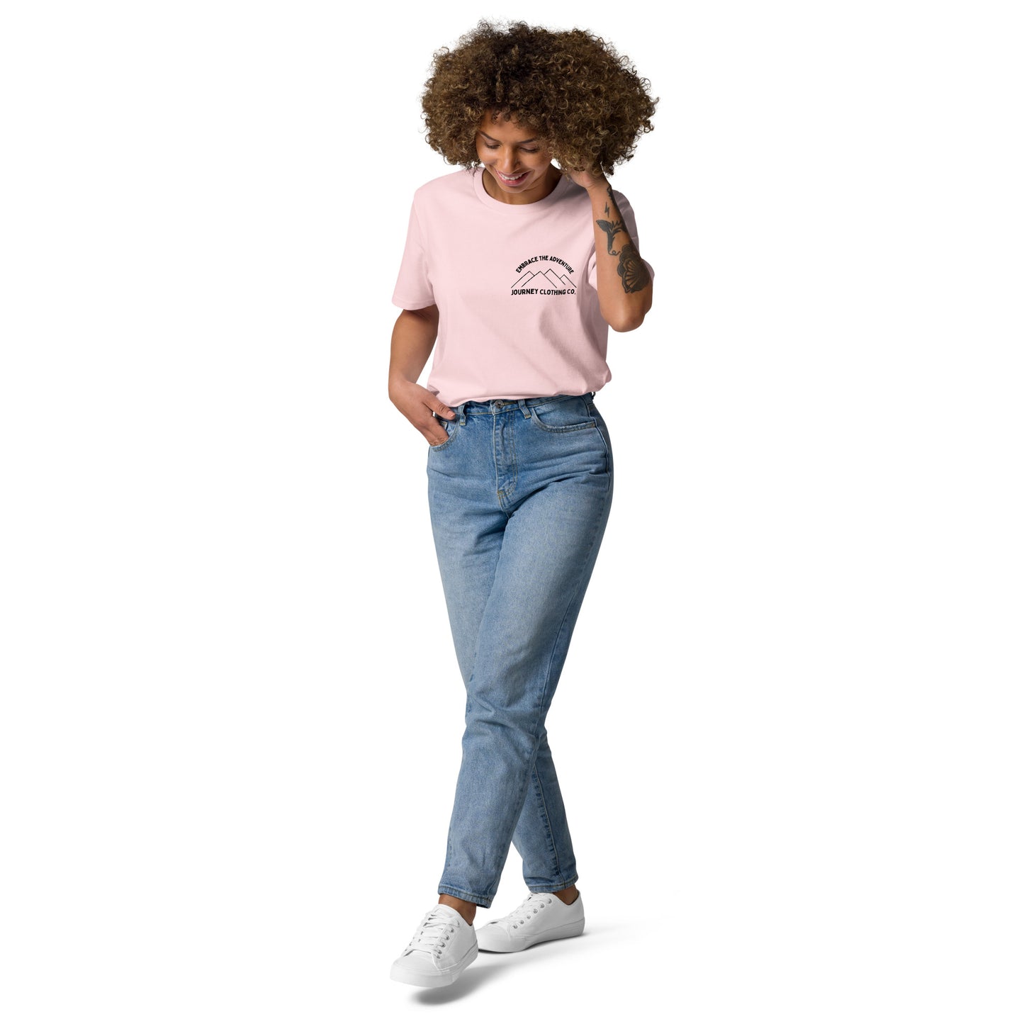 Powder Rush Unisex Organic Cotton T-Shirt - Journey Clothing Co.