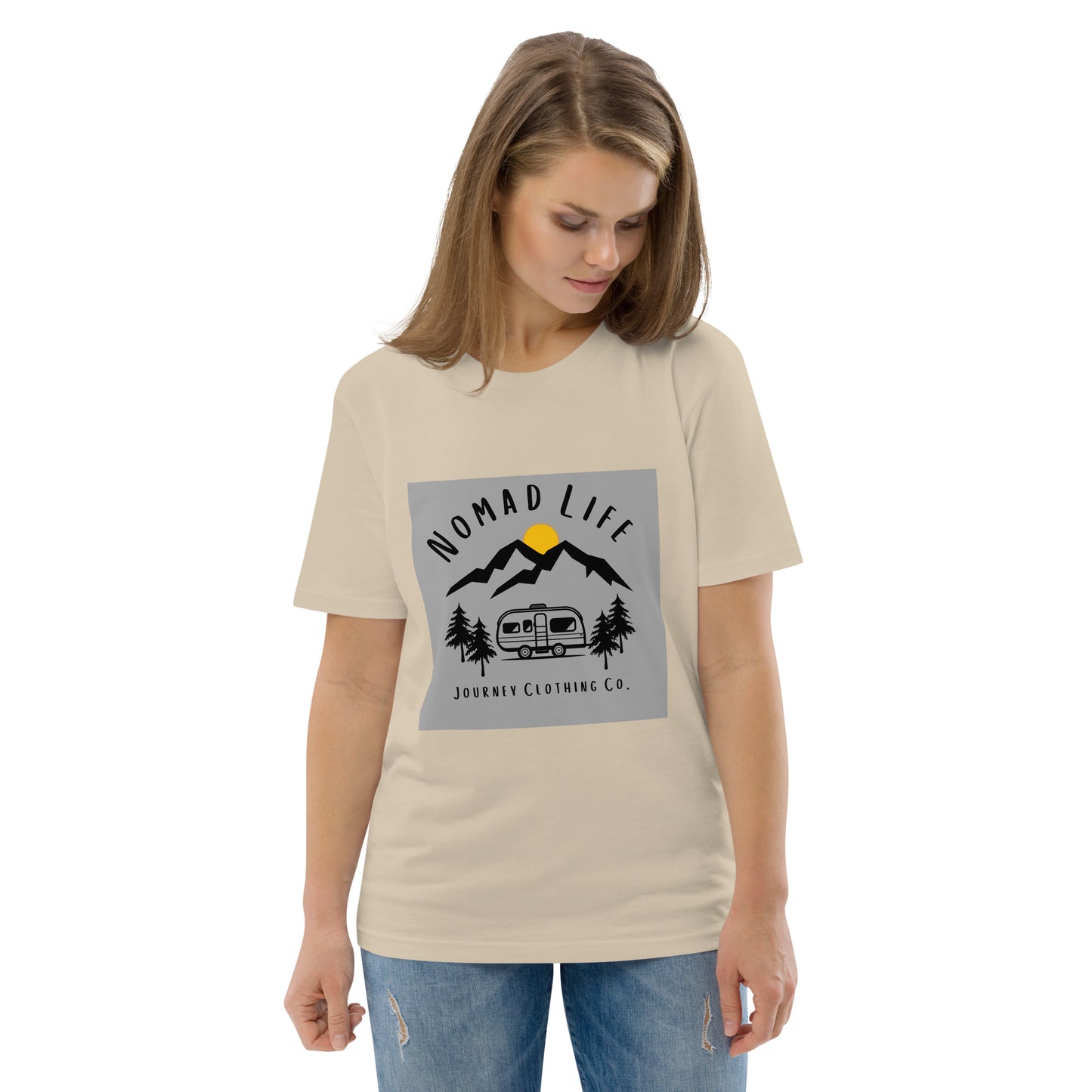Nomad Life Unisex Organic Cotton T-Shirt - Journey Clothing Co.