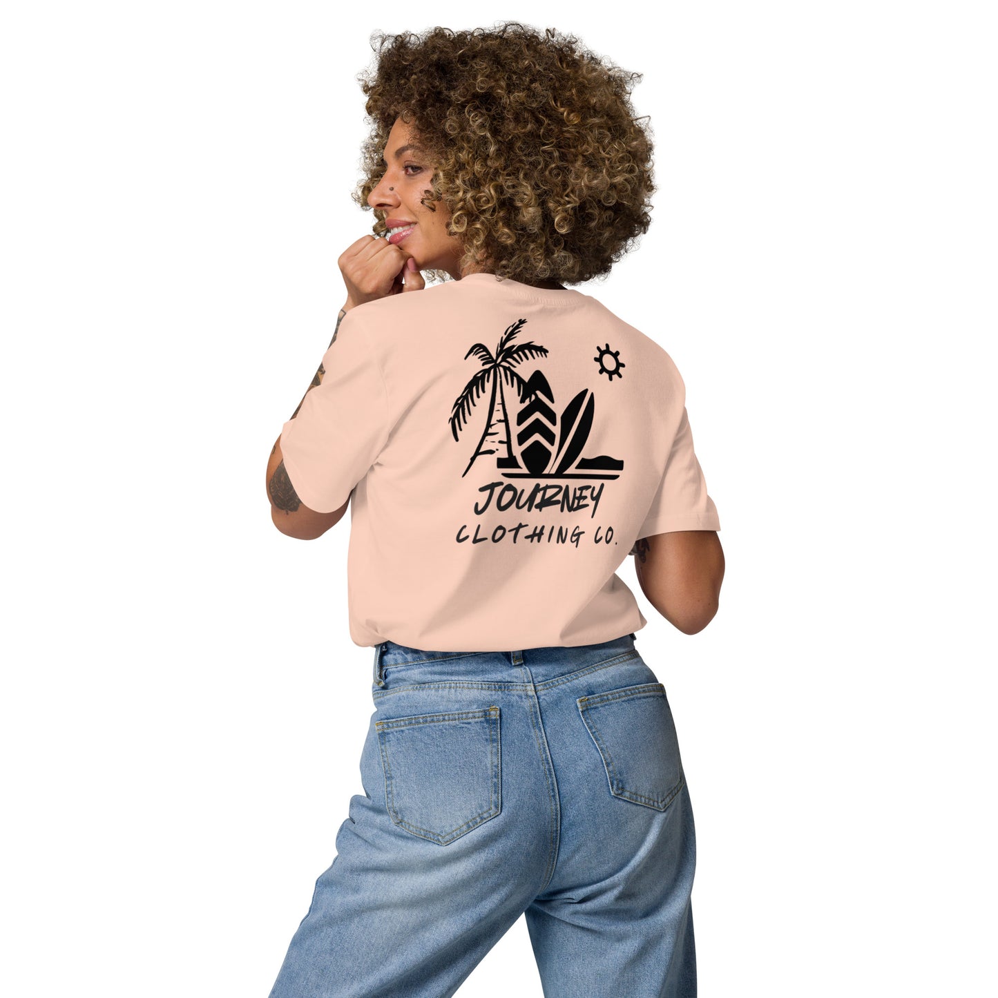 Beach & Waves Unisex Organic Cotton T-Shirt - Journey Clothing Co.
