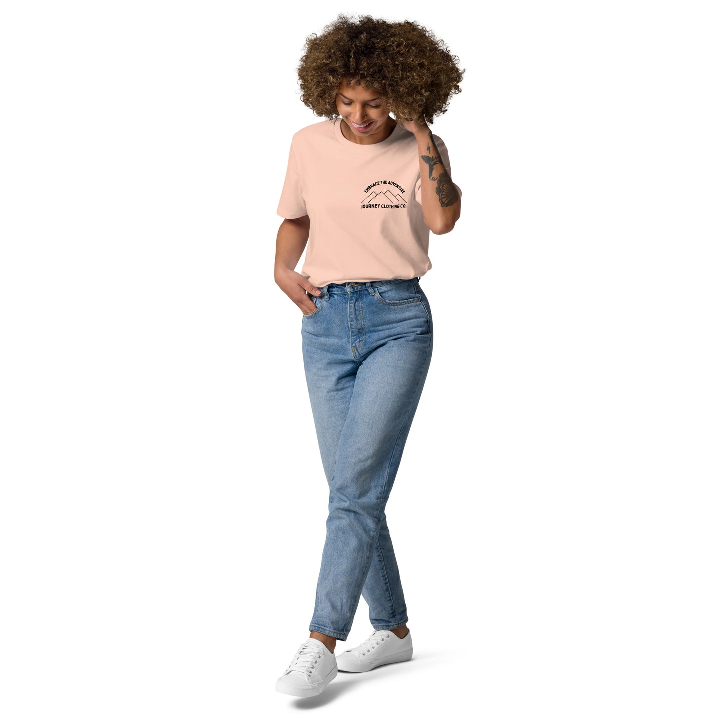 Powder Rush Unisex Organic Cotton T-Shirt - Journey Clothing Co.
