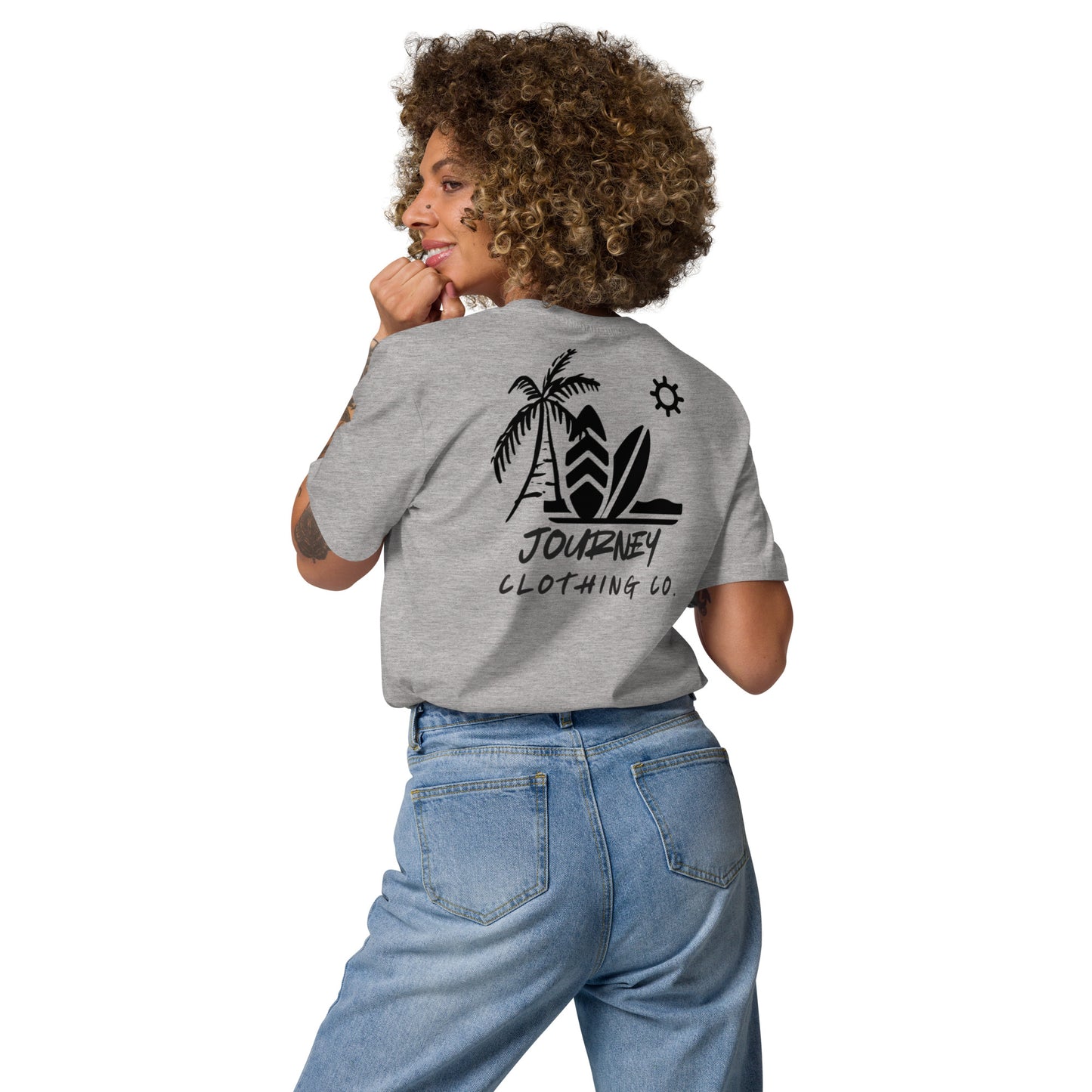 Beach & Waves Unisex Organic Cotton T-Shirt - Journey Clothing Co.
