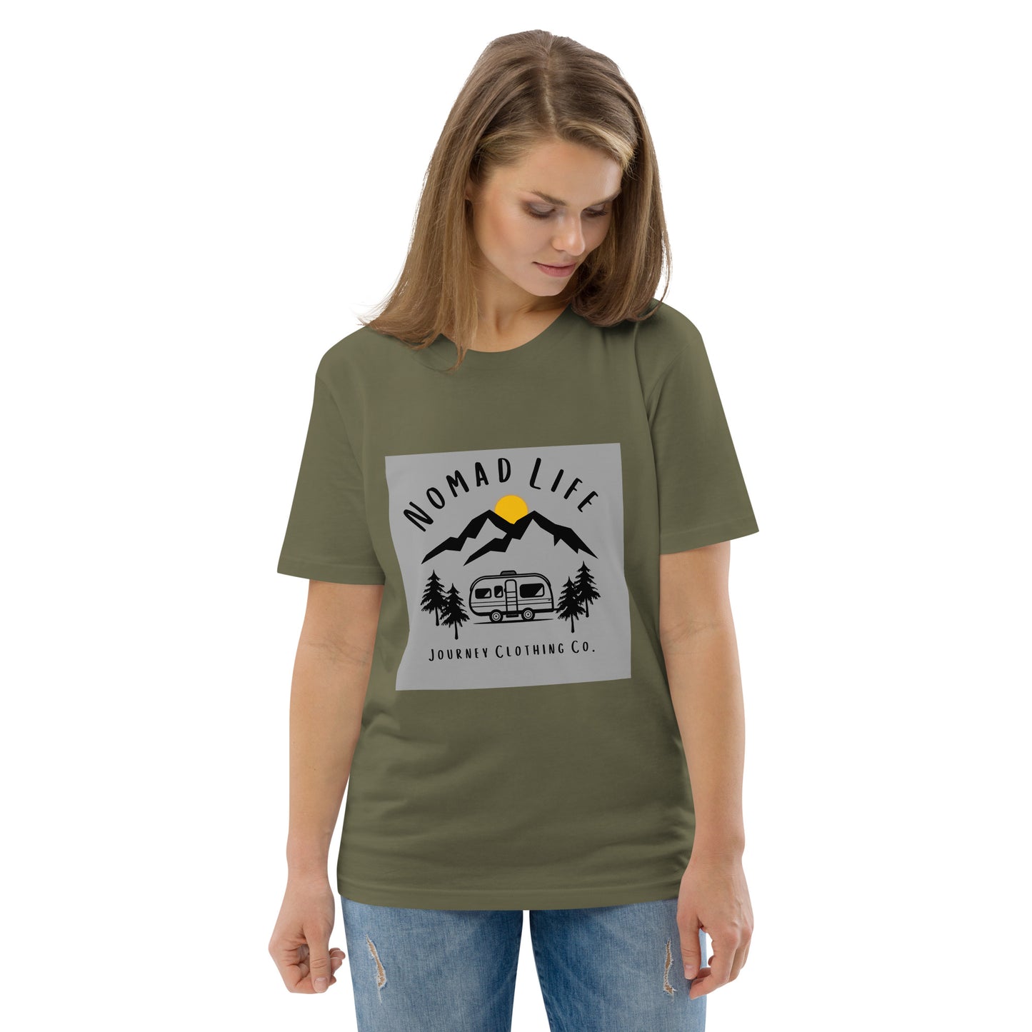 Nomad Life Unisex Organic Cotton T-Shirt - Journey Clothing Co.