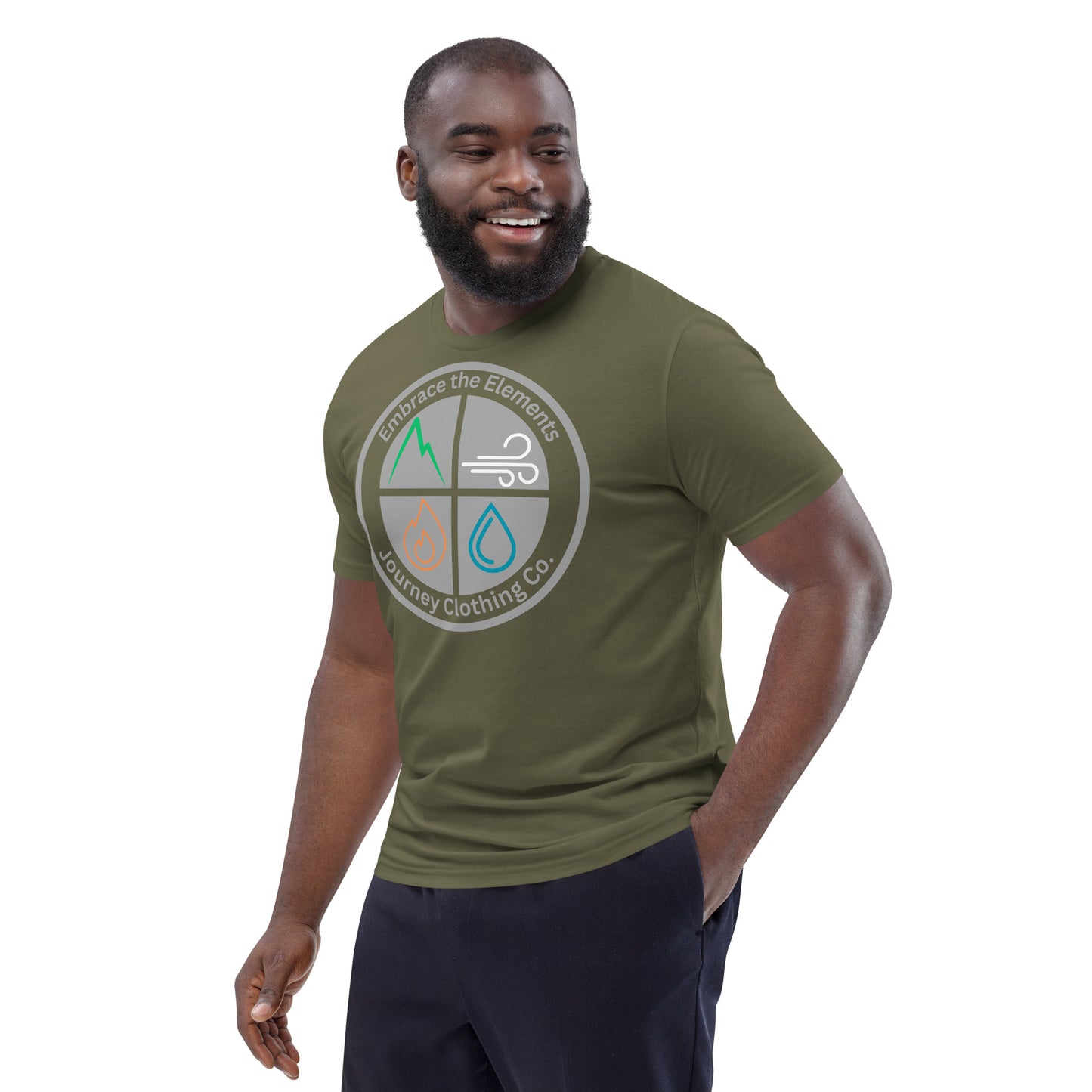 Elements Organic Cotton T-Shirt - Journey Clothing Co.