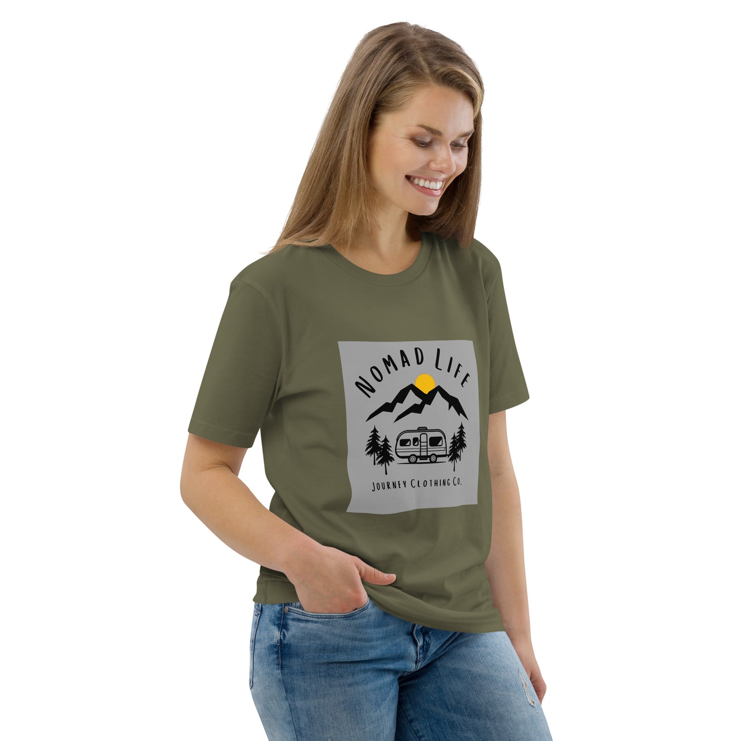 Nomad Life Unisex Organic Cotton T-Shirt - Journey Clothing Co.