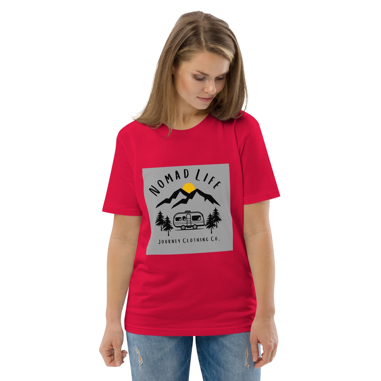 Nomad Life Unisex Organic Cotton T-Shirt - Journey Clothing Co.