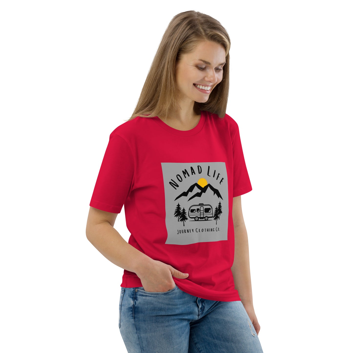 Nomad Life Unisex Organic Cotton T-Shirt - Journey Clothing Co.