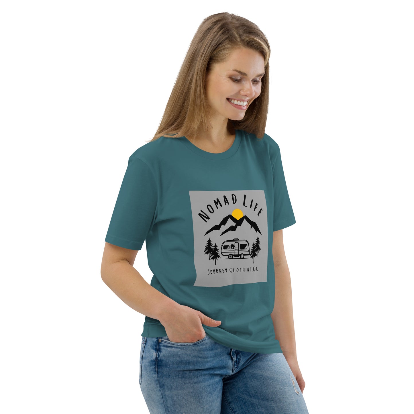 Nomad Life Unisex Organic Cotton T-Shirt - Journey Clothing Co.