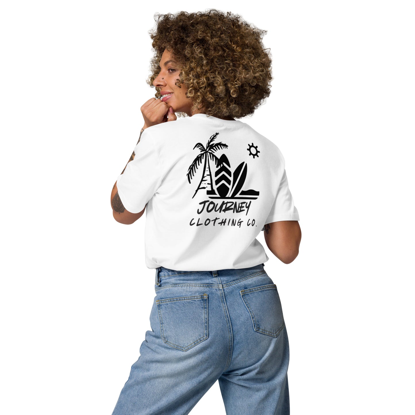 Beach & Waves Unisex Organic Cotton T-Shirt - Journey Clothing Co.
