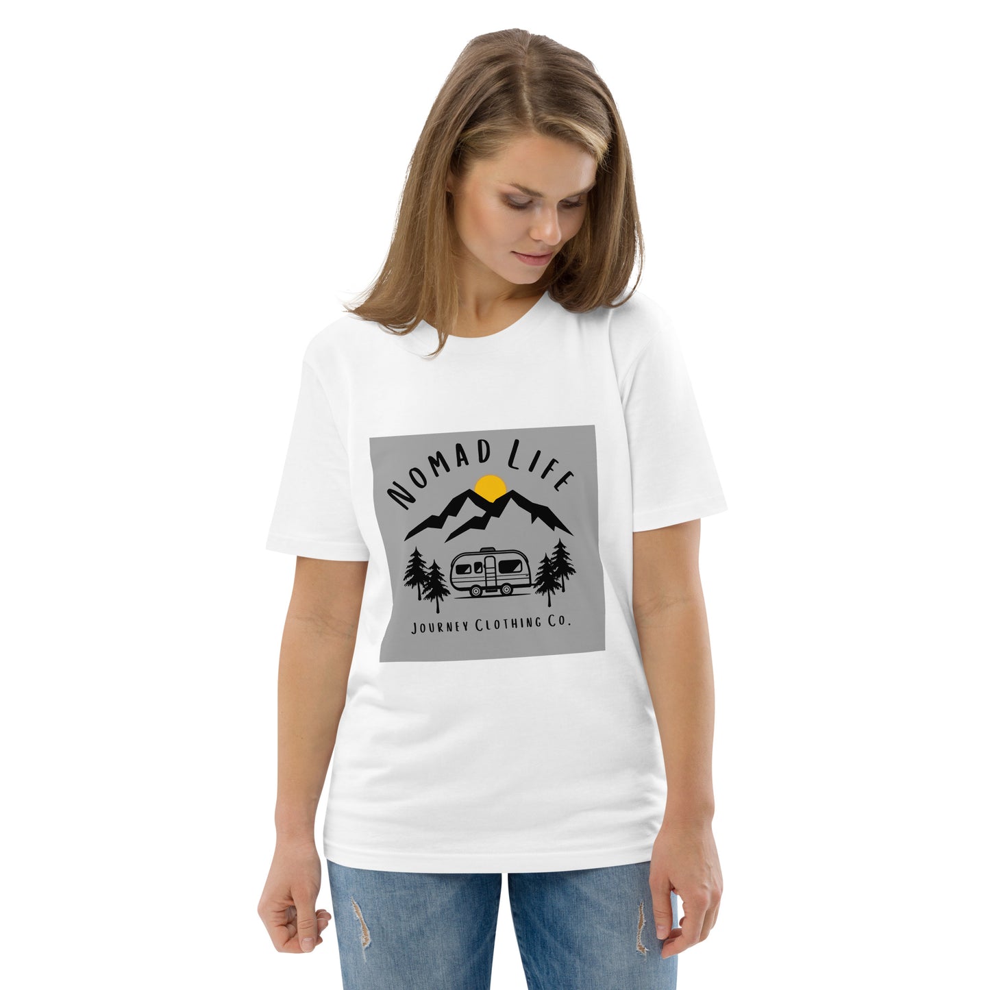 Nomad Life Unisex Organic Cotton T-Shirt - Journey Clothing Co.