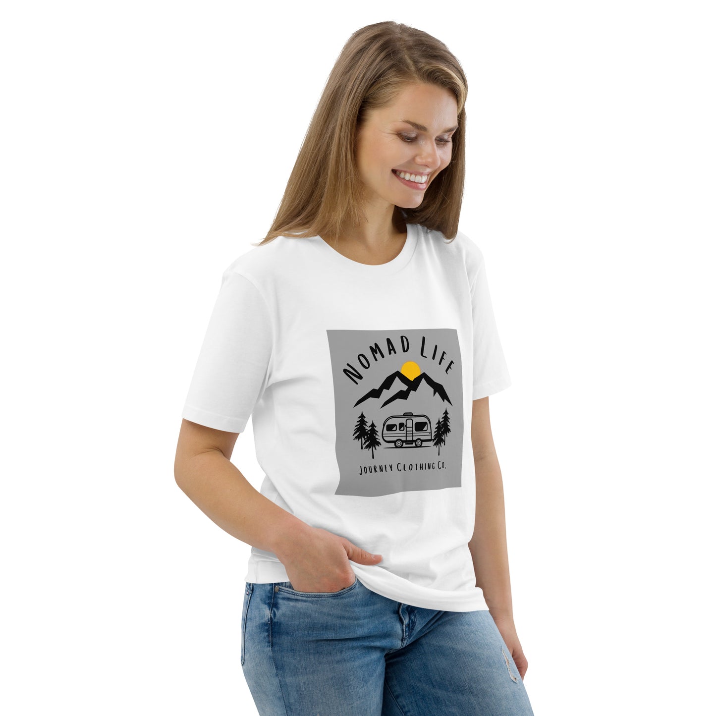 Nomad Life Unisex Organic Cotton T-Shirt - Journey Clothing Co.