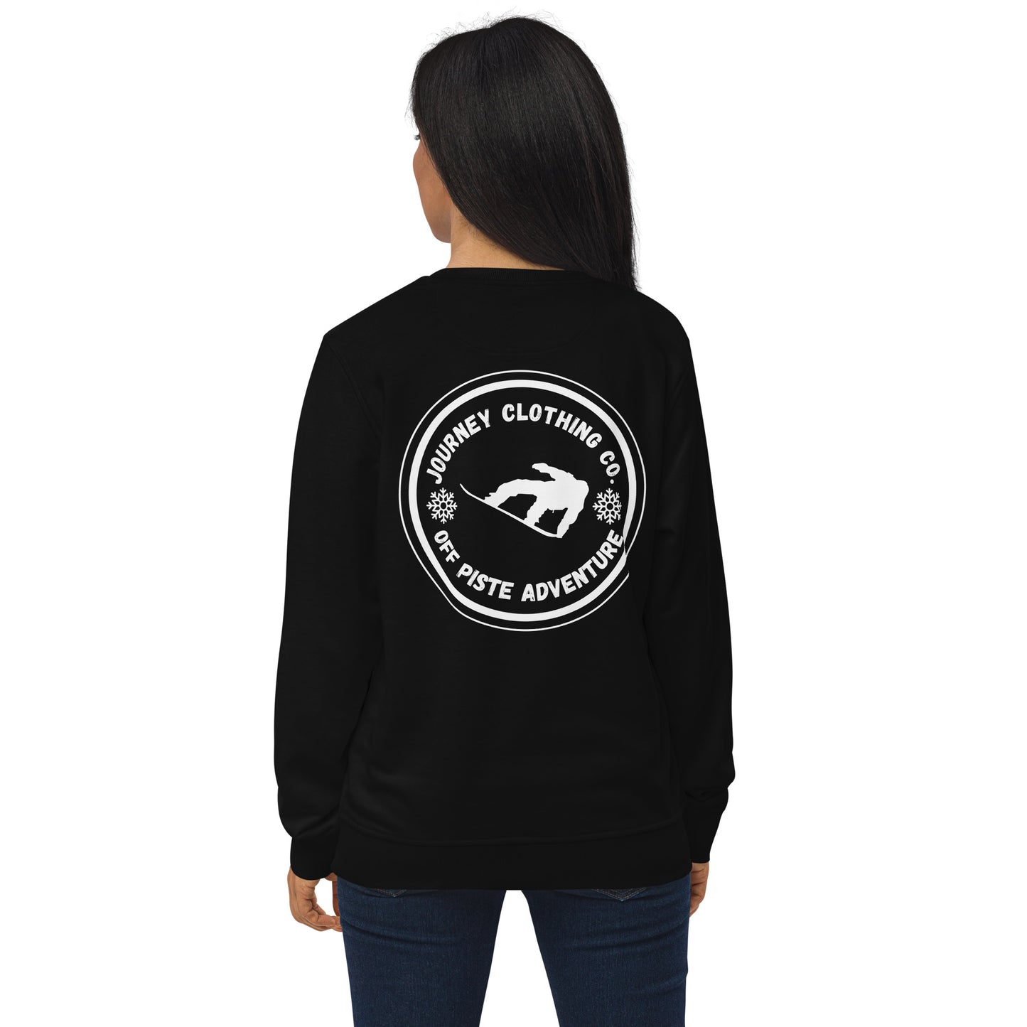 Powder Rush Unisex Organic & Recycled Sweatshirt - Journey Clothing Co.