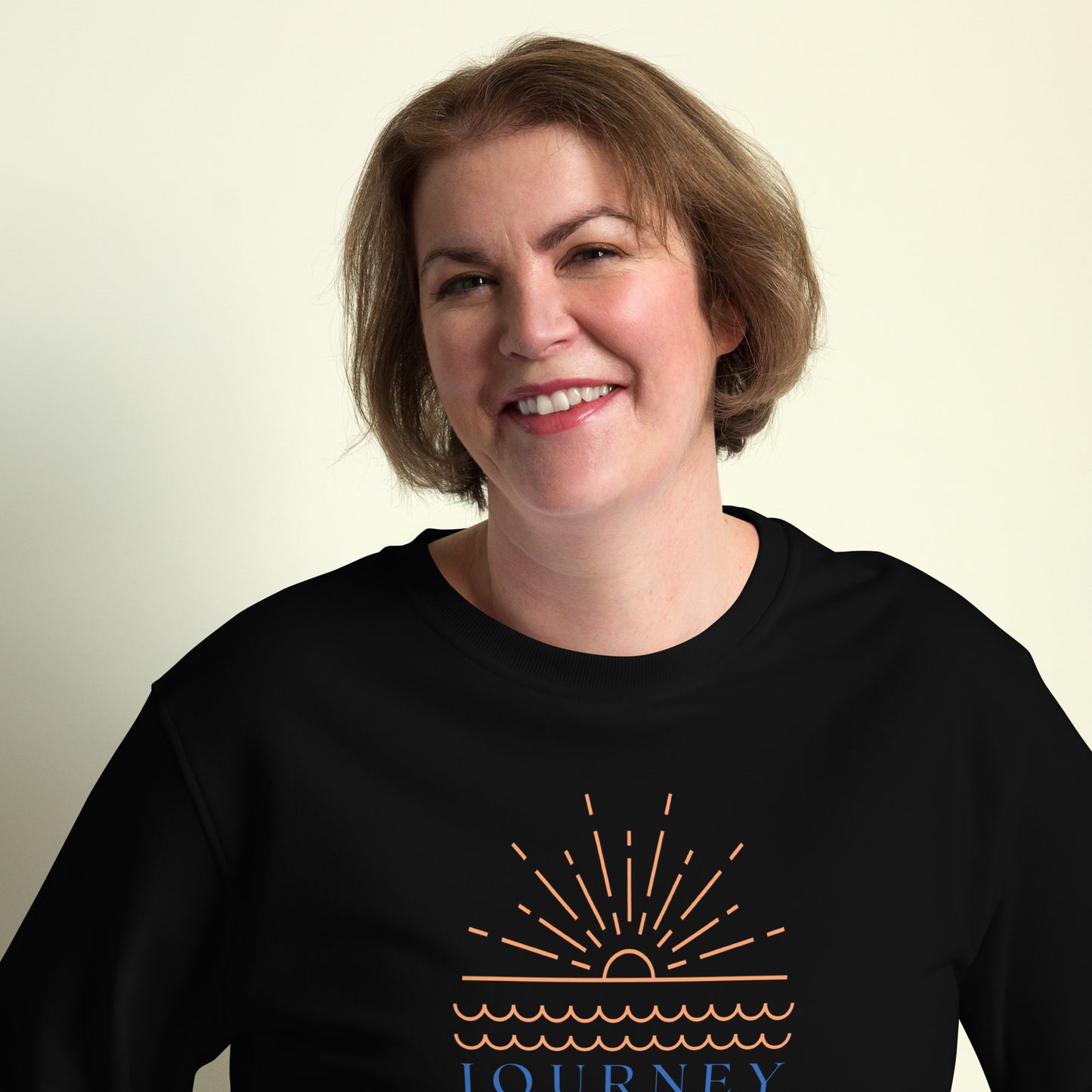 Sun Down Unisex Organic & Recycled Sweatshirt - Journey Clothing Co.