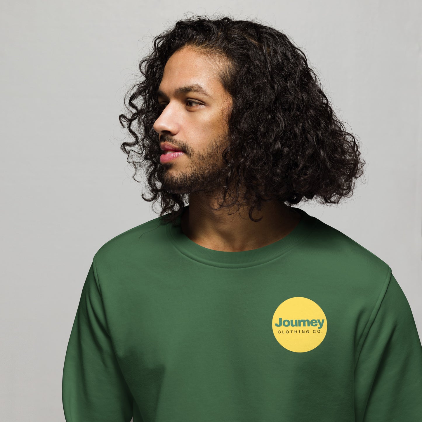 Full Stop Organic & Recycled Sweatshirt - Journey Clothing Co.